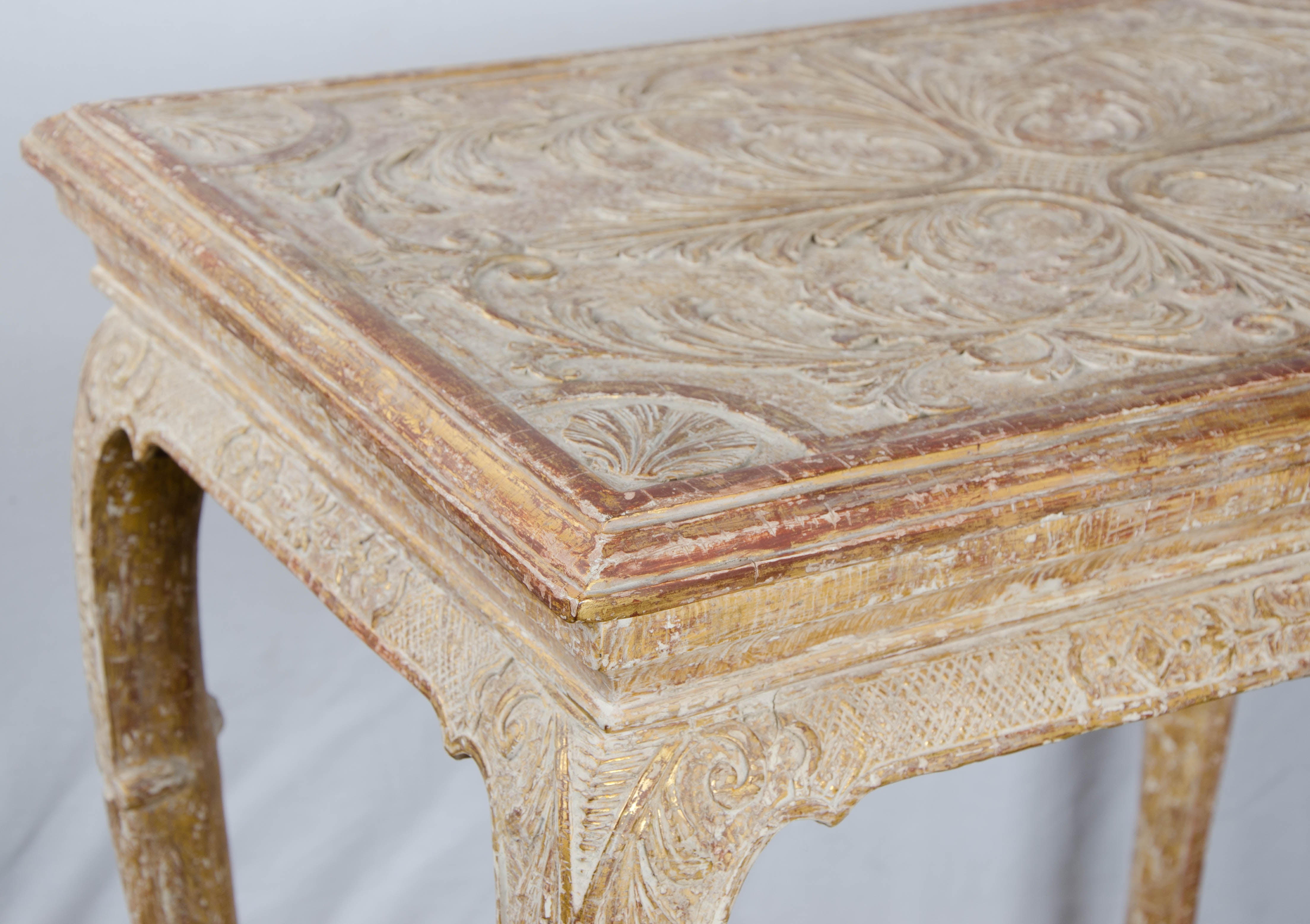 Fine George I Gilt Gesso Centre Table In Excellent Condition In London, GB