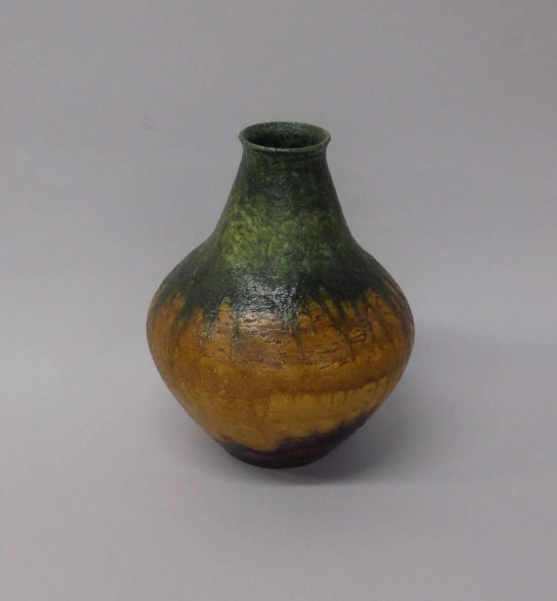 Hand-Crafted Marcello Fantoni Vase For Sale