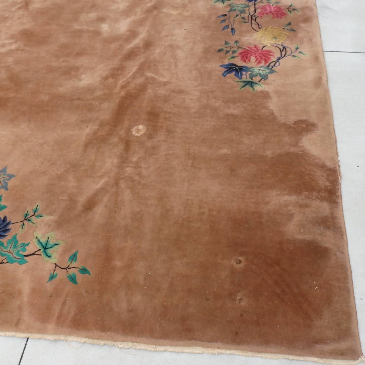 Chinois Tapis Art Déco Nichols en vente