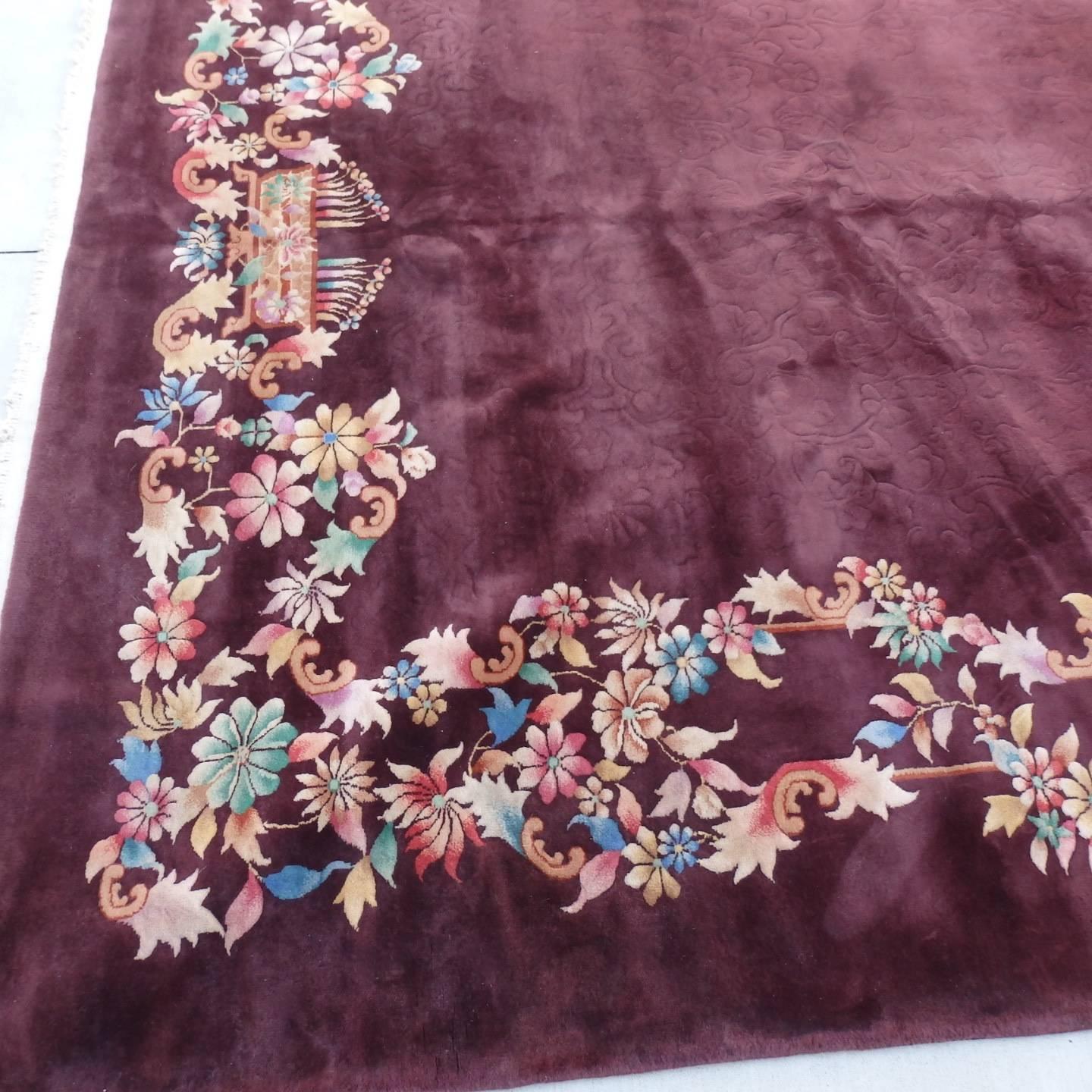 Nichols Chinese Art Deco Rug For Sale 3
