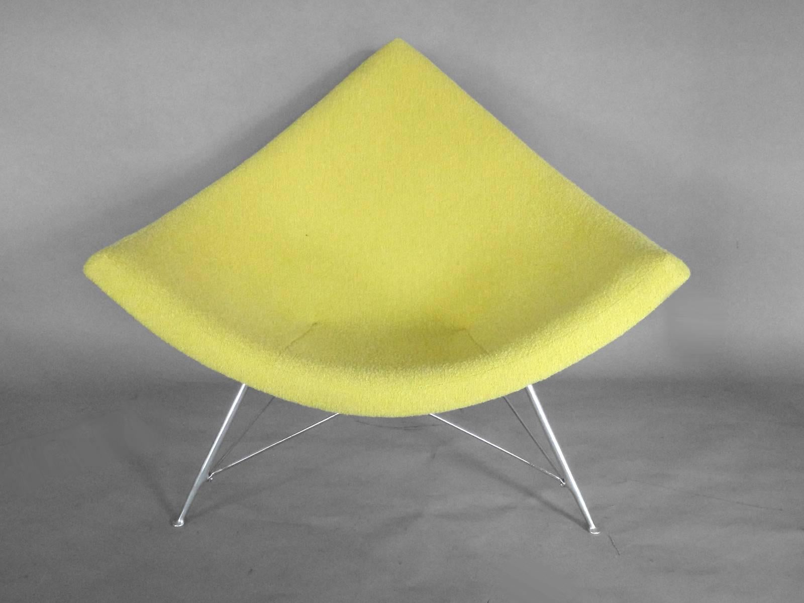 Mid-Century Modern Fine Example Classic George Nelson Coconut Chair