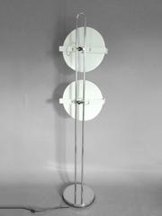 Op Pop Mod Lacquered Concentric Circle Adjustable Floor Lamp