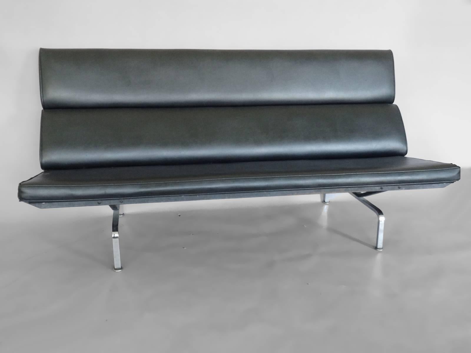 Sofa by Charles and Ray Eames for Herman Miller.