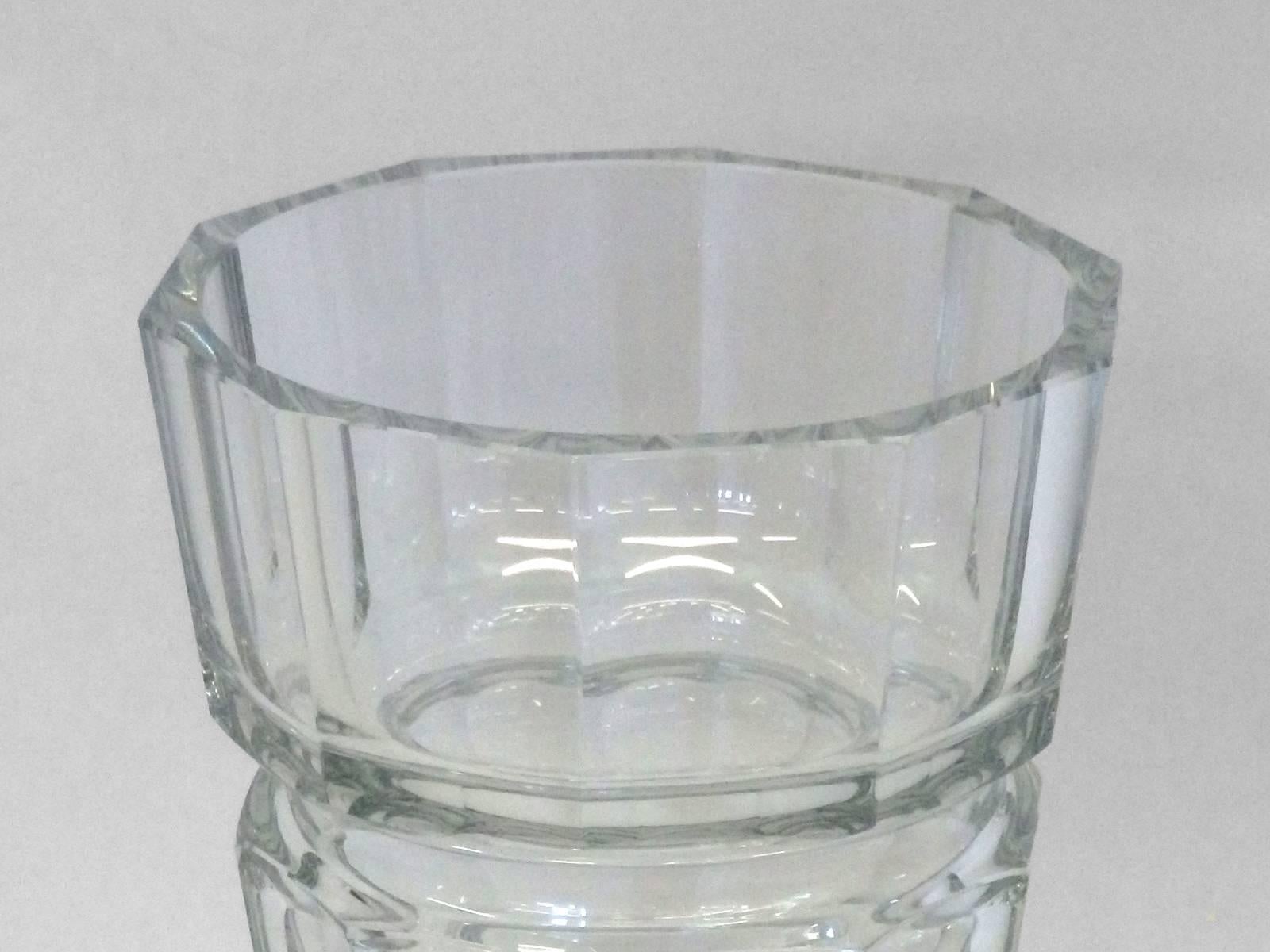 josef hoffmann glass vase