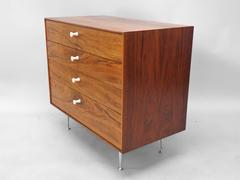 Nicely Grained George Nelson Rosewood Thin Edge Chest