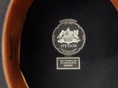 Schön prächtiger John B. Stetson Schwarzer Derby