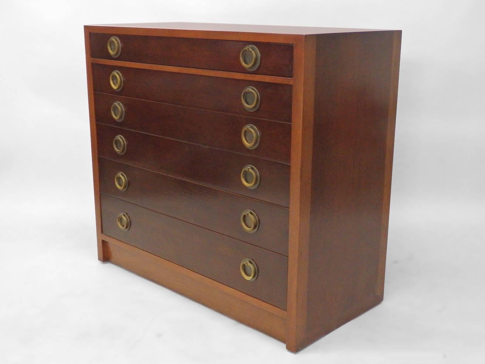 Pair of Edward Wormley for Dunbar. chests . Both nicely refinished . 