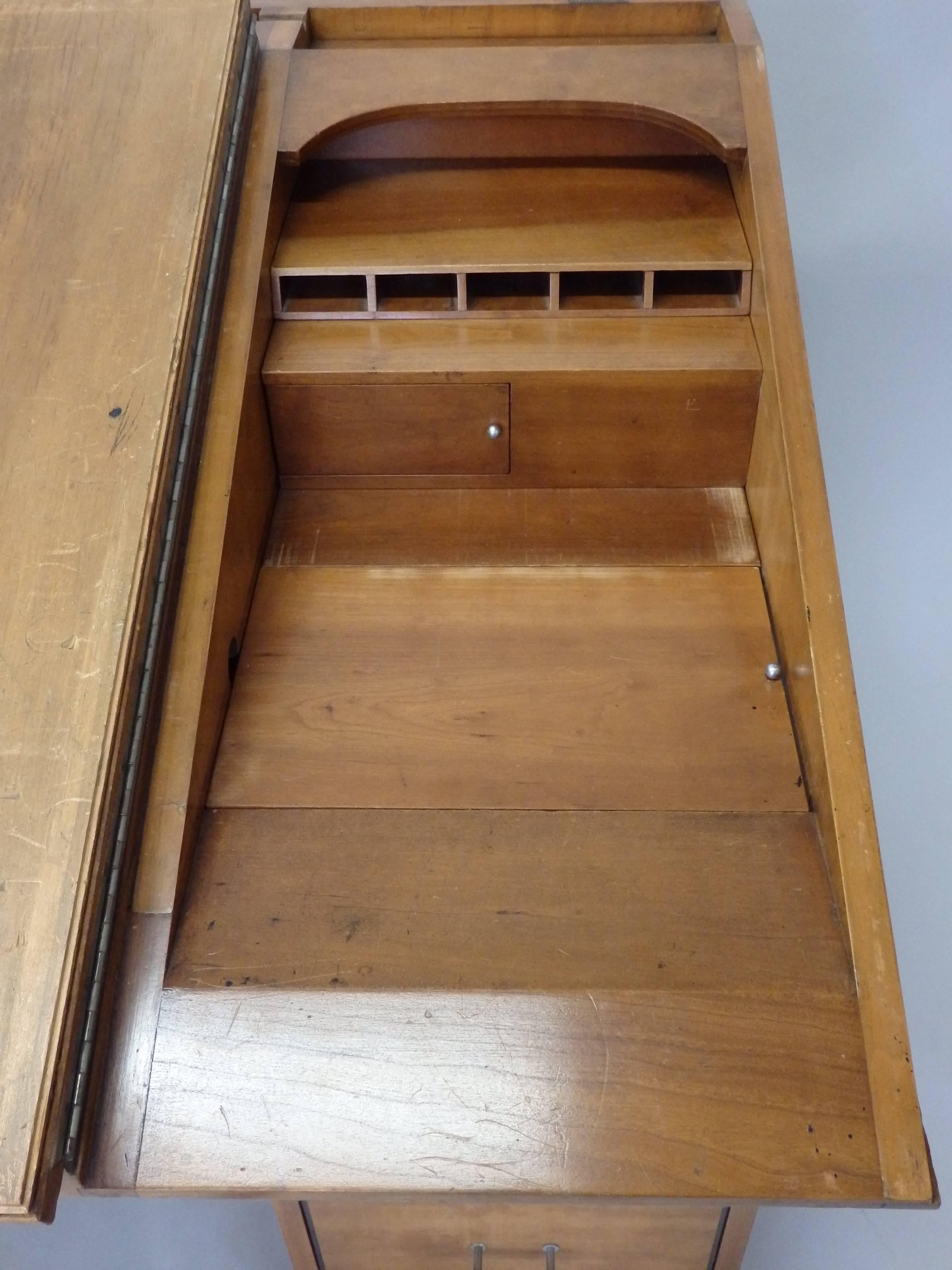 desk with hidden drawer