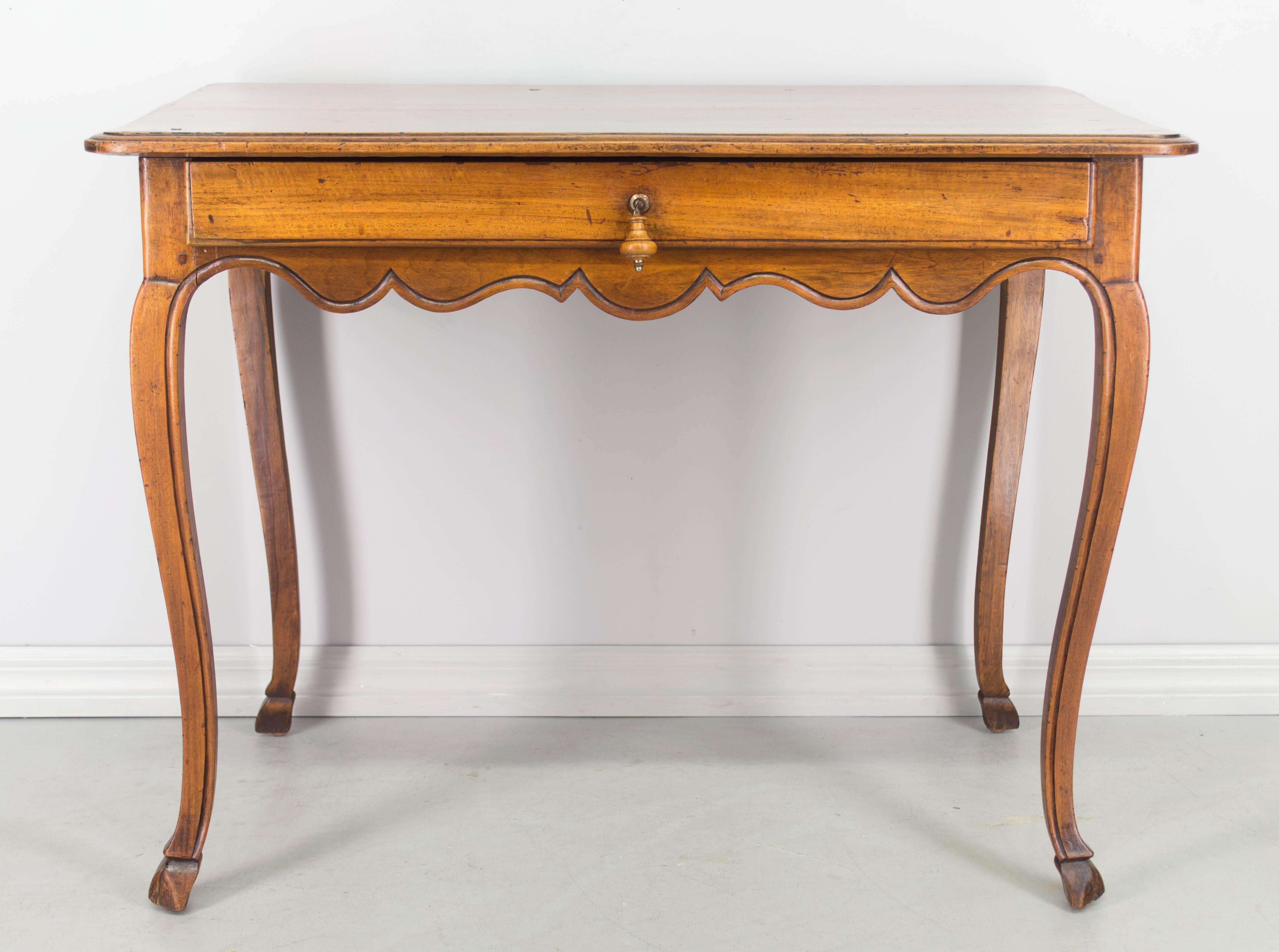 French 18th Century Louis XV Side Table or Desk