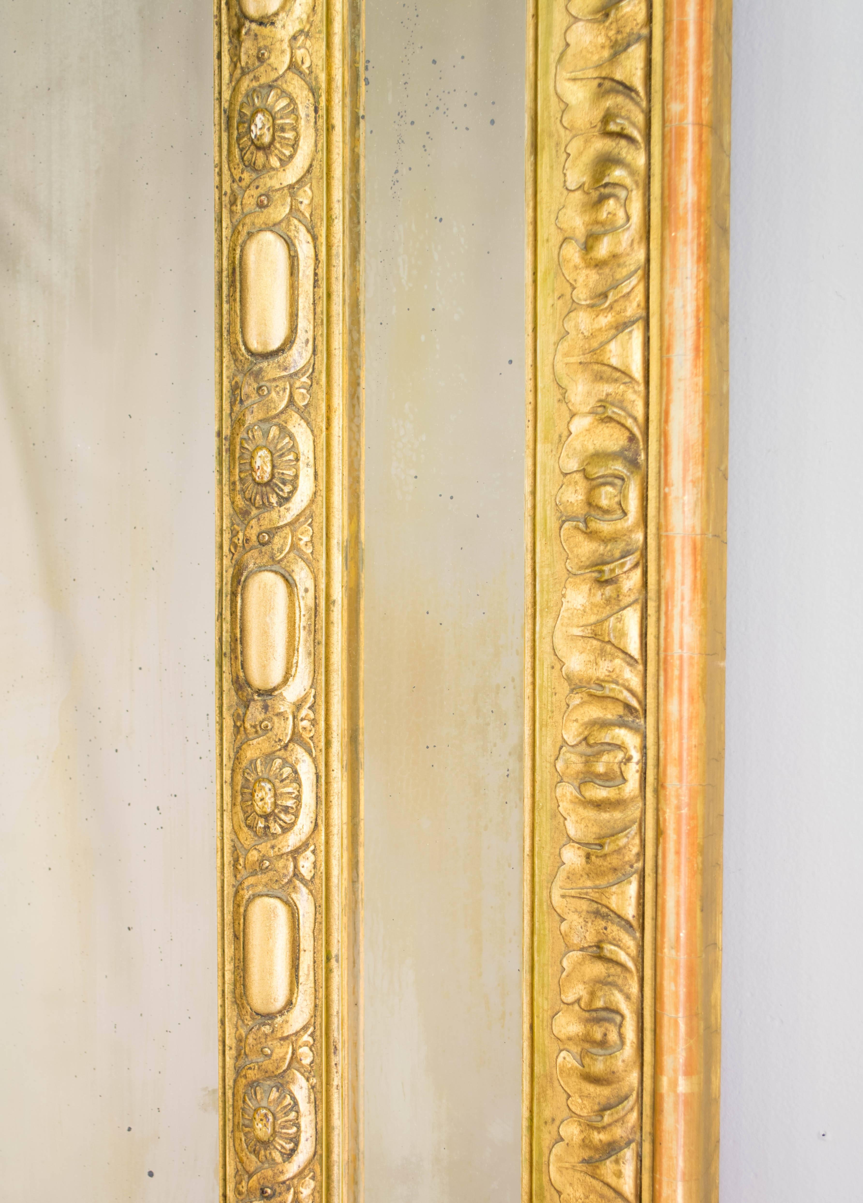 19th Century Napoleon III Gilt Mirror 1