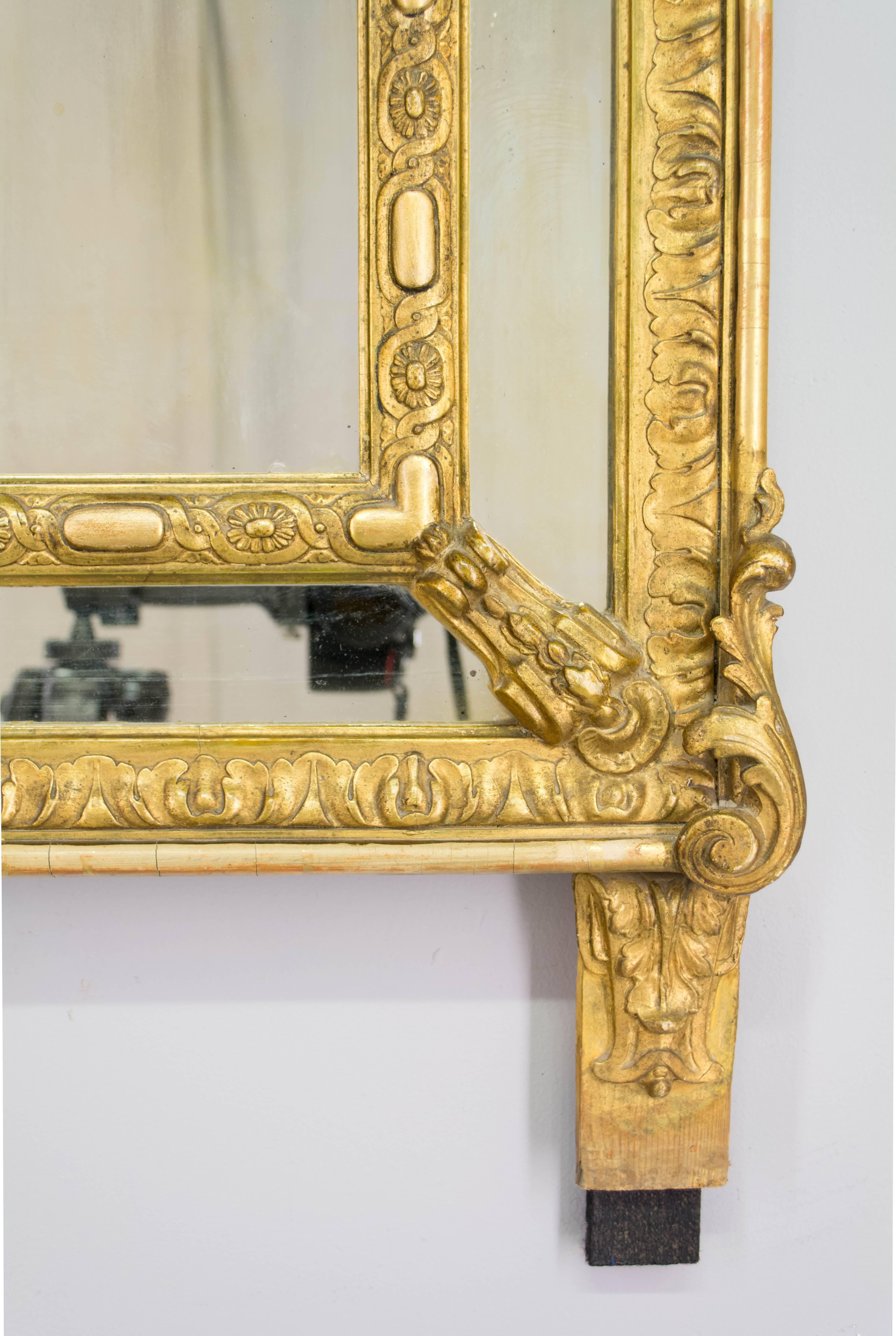 19th Century Napoleon III Gilt Mirror 6