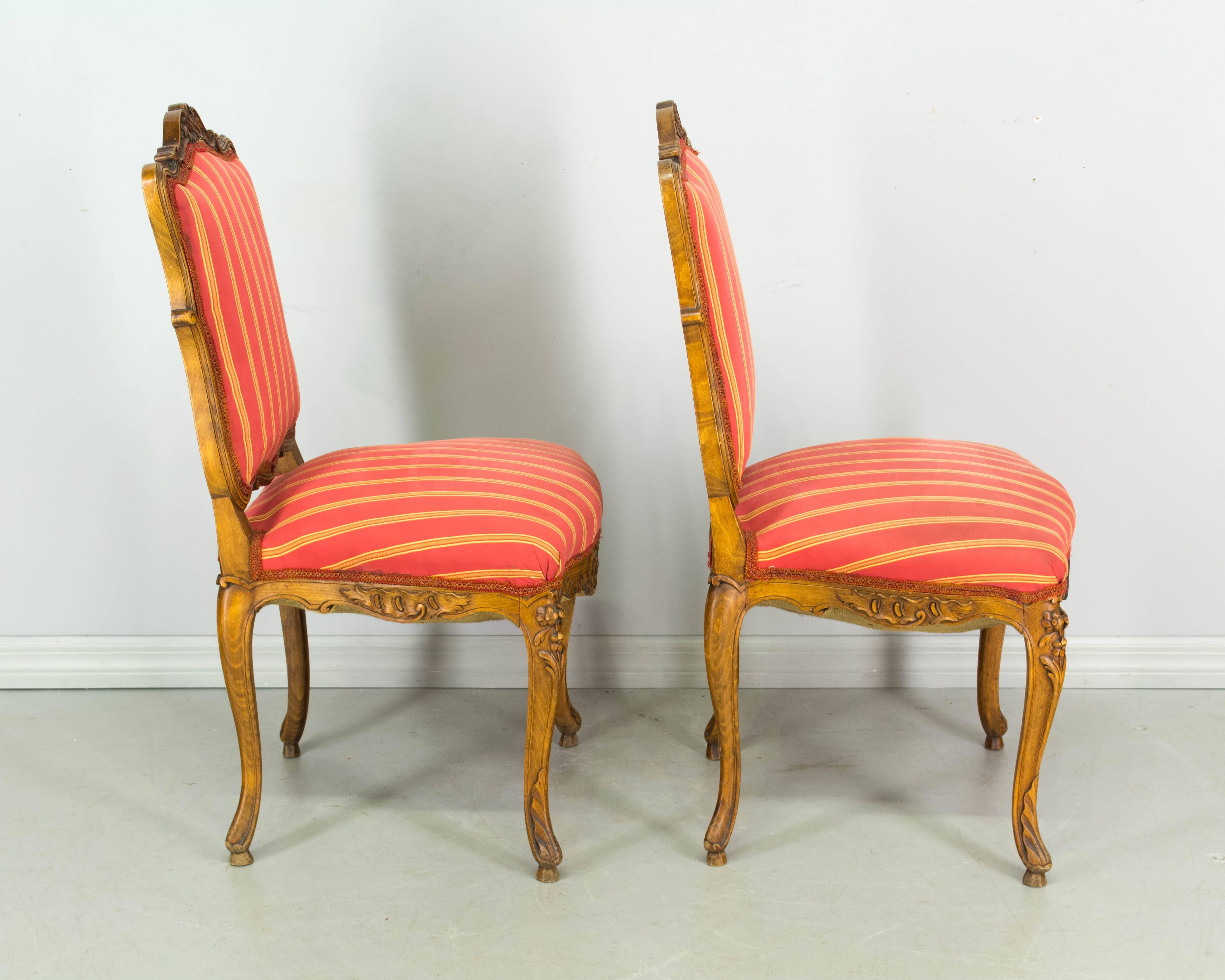 Suite of Four 19th Century Louis XV Chairs 5