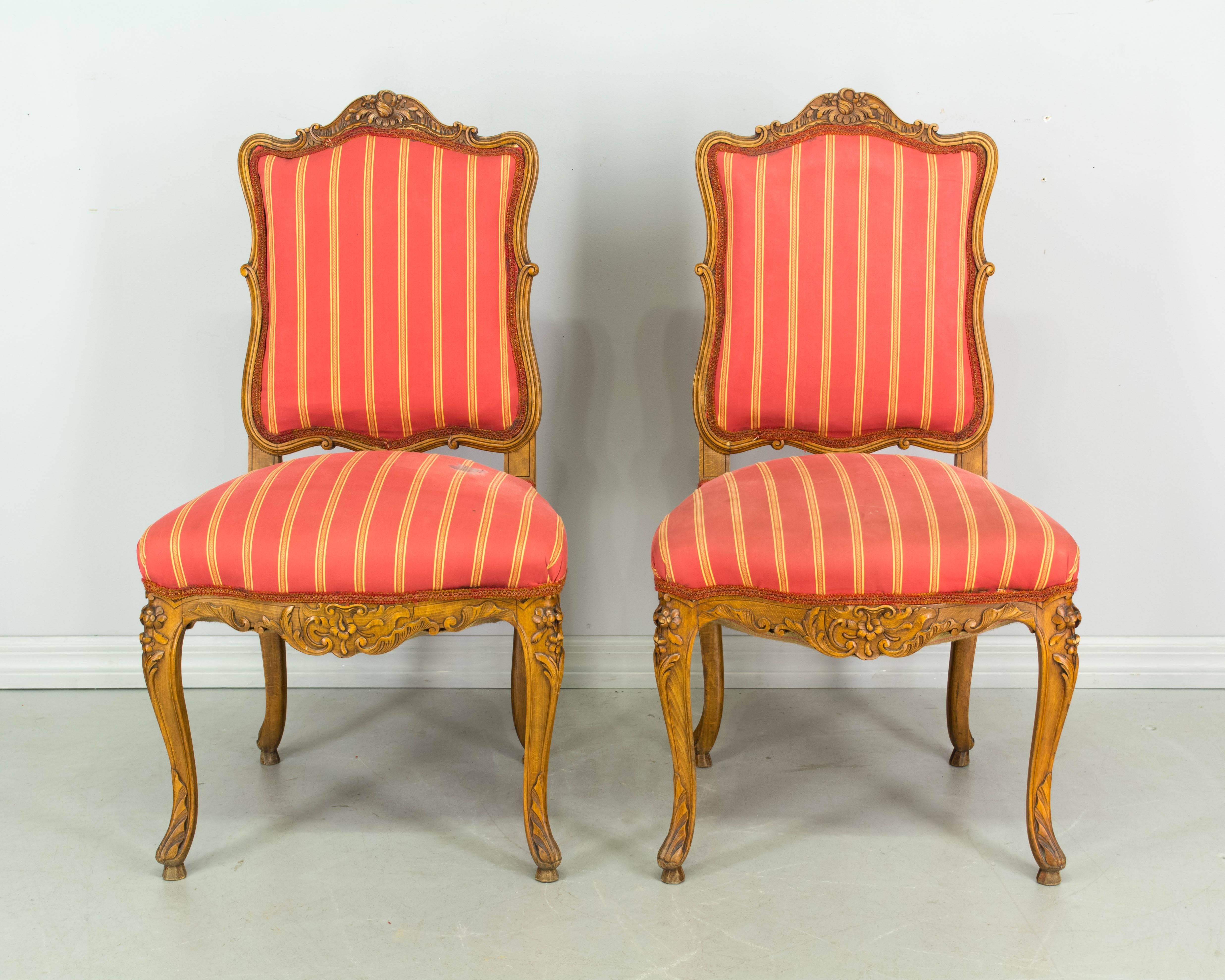 Suite of Four 19th Century Louis XV Chairs 3