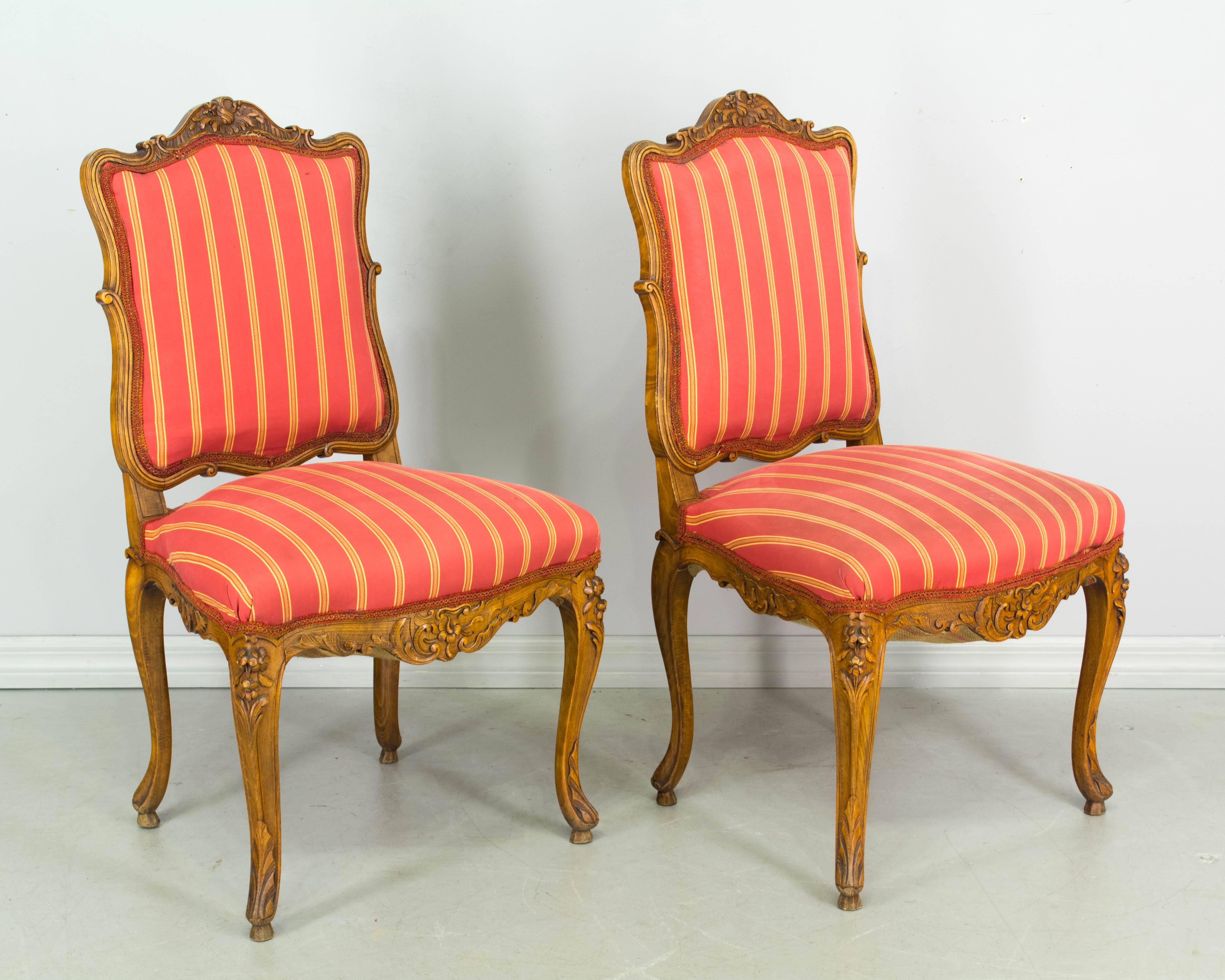 Suite of Four 19th Century Louis XV Chairs 2