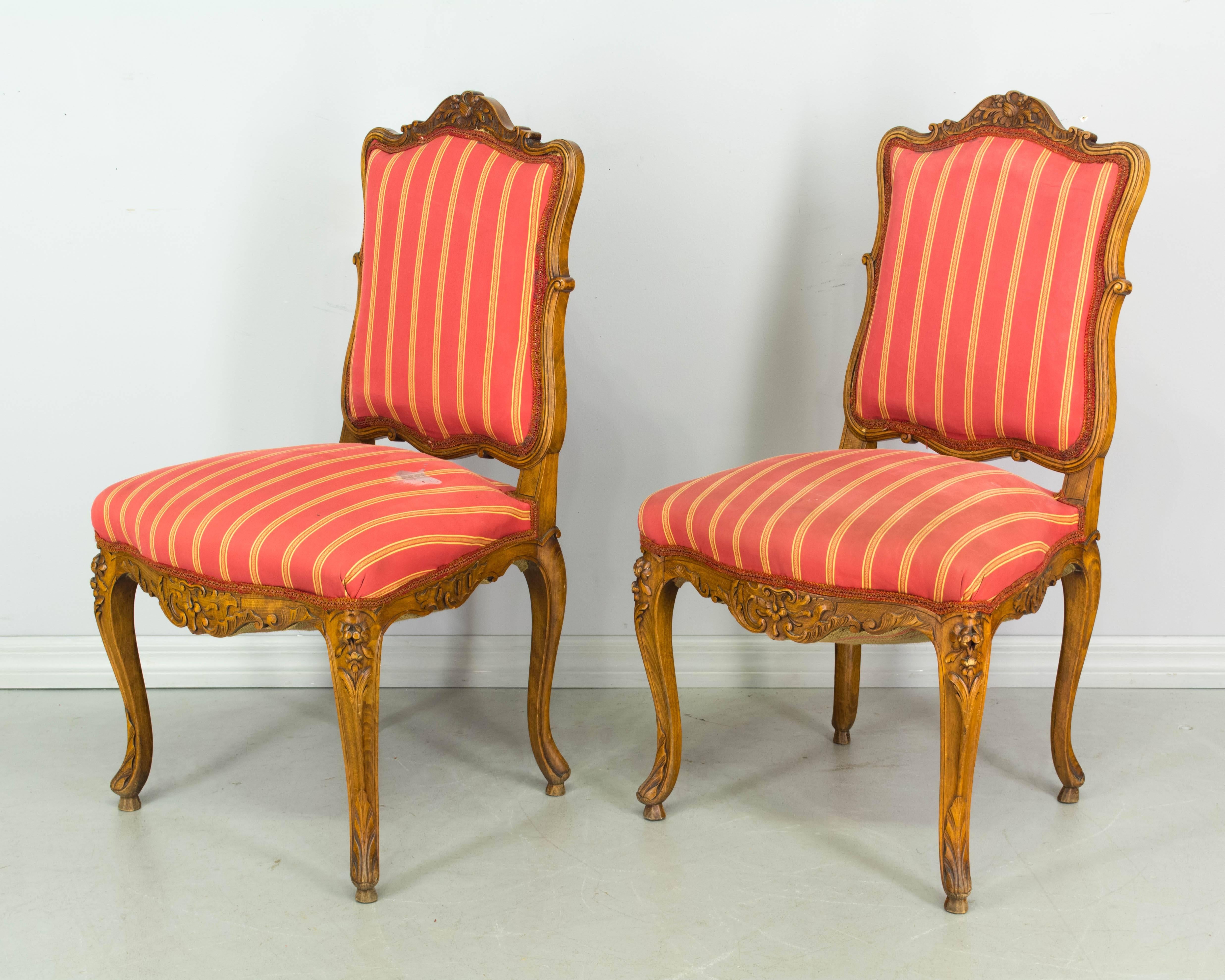 Suite of Four 19th Century Louis XV Chairs 4