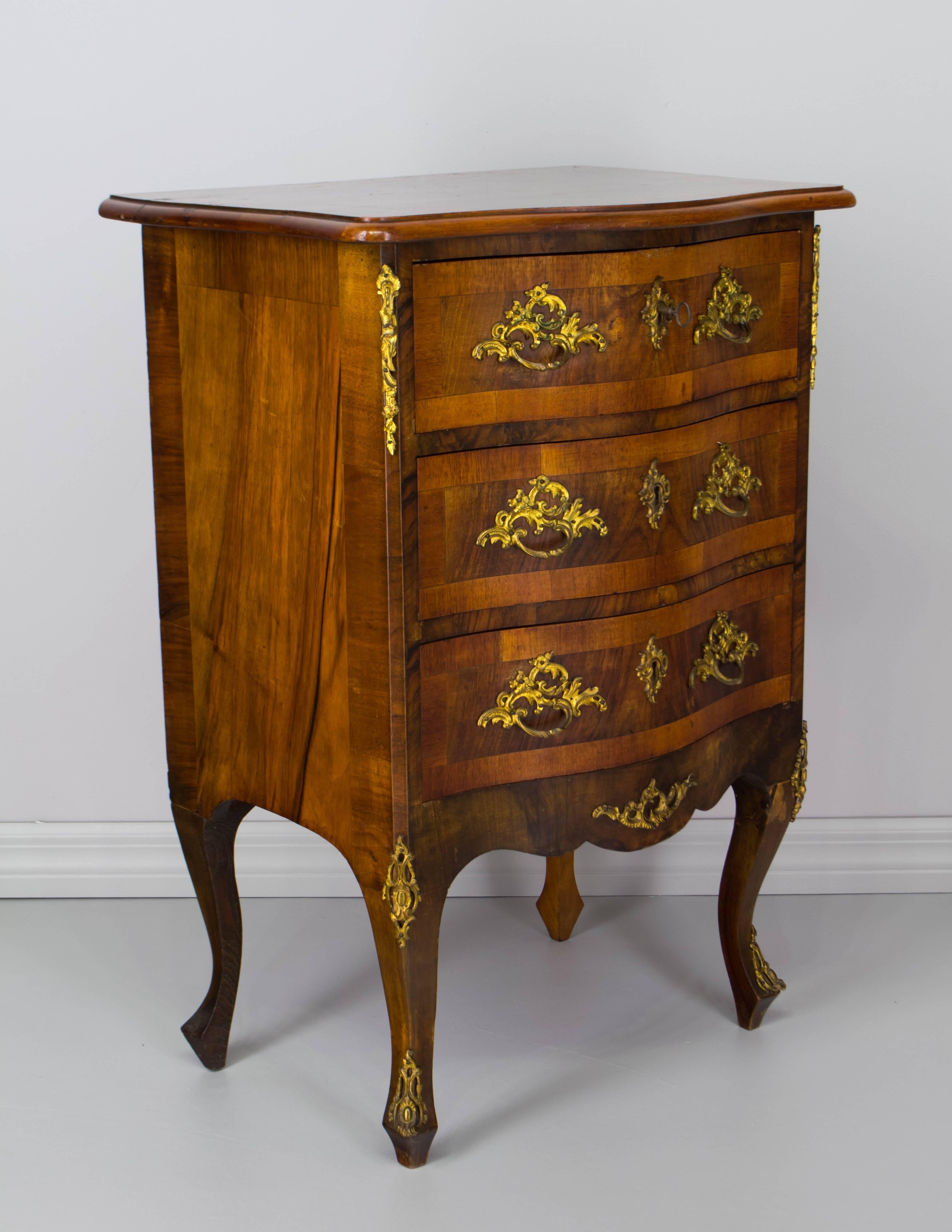 20th Century Louis XV Style Commode or Chest of Drawers
