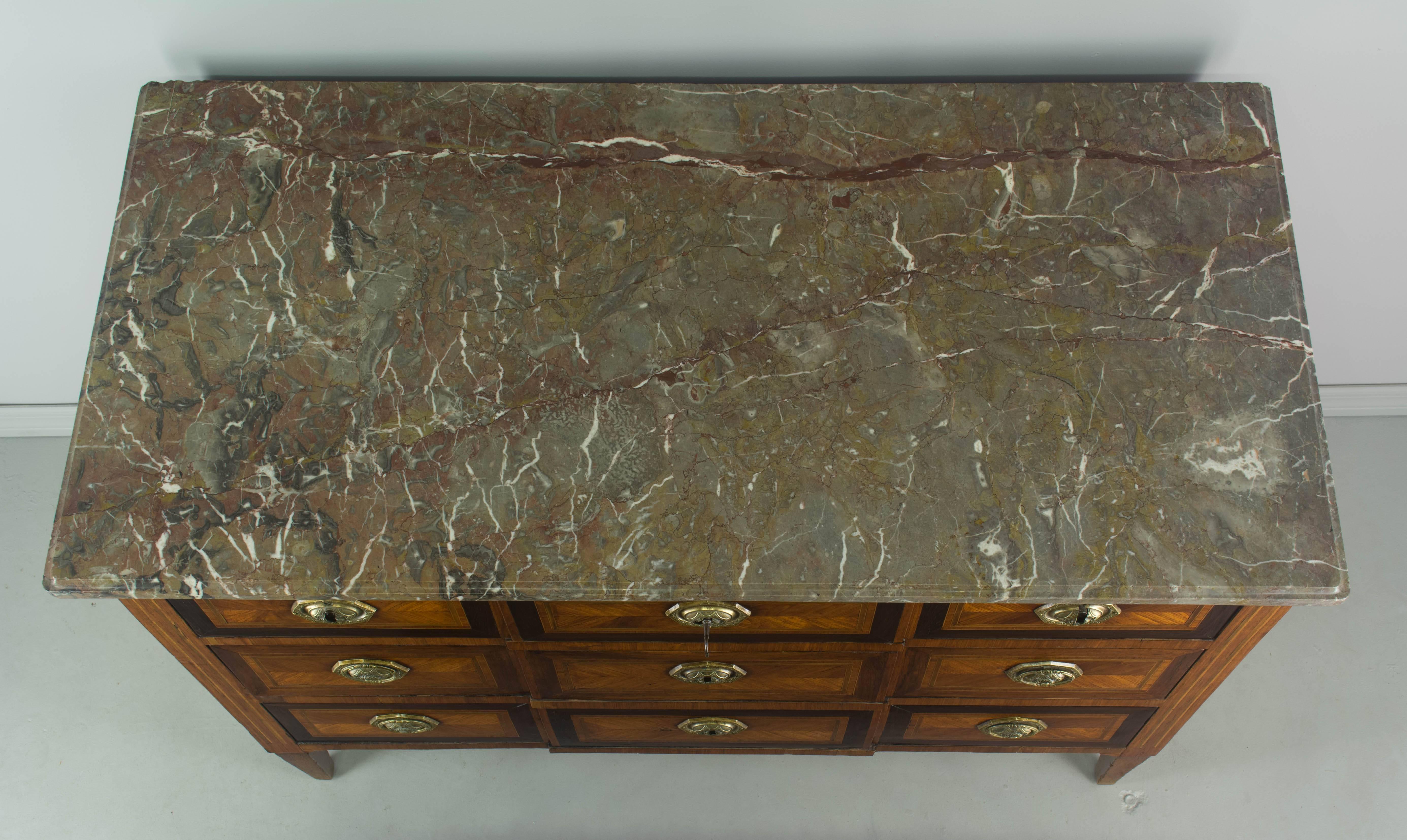 18th Century Louis XVI Commode or Chest of Drawers 4