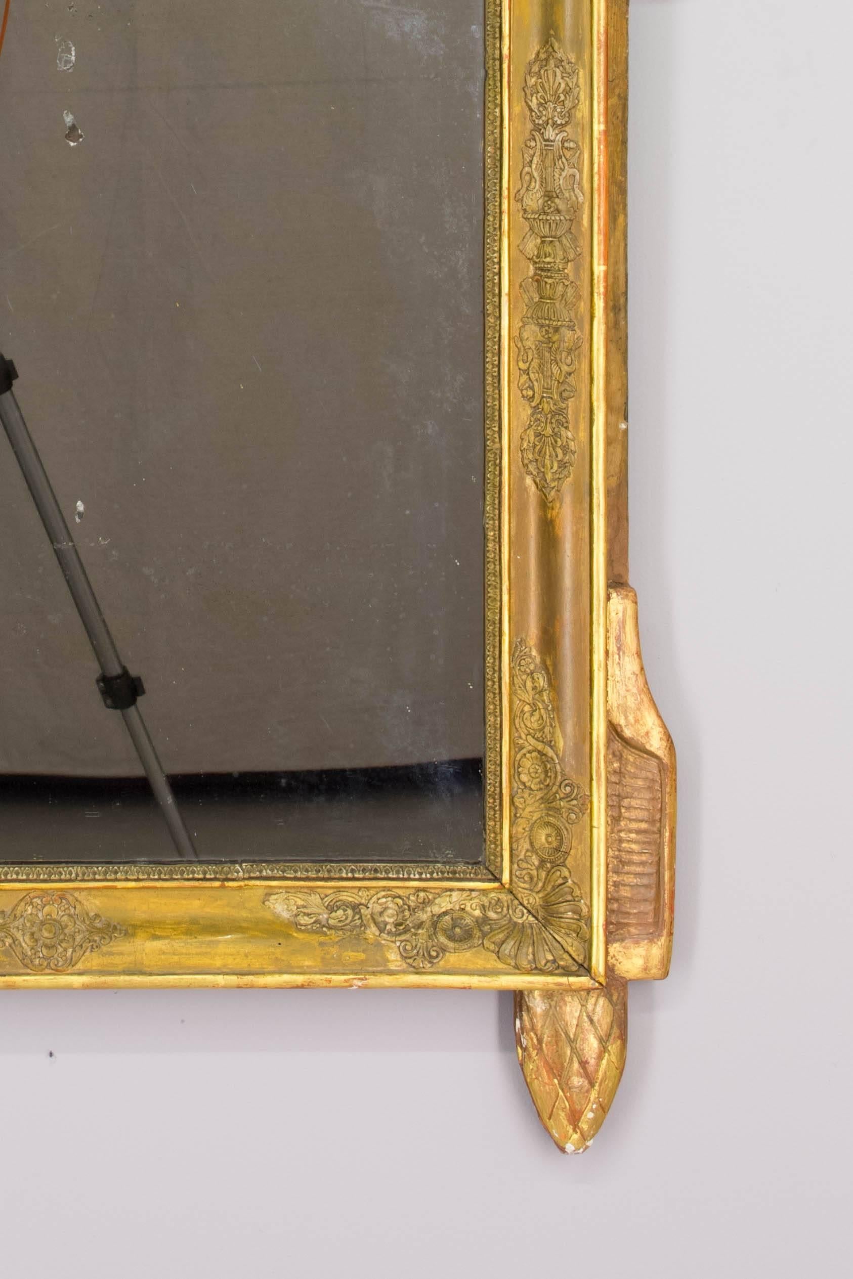19th Century Louis XVI Style Bridal Mirror 1
