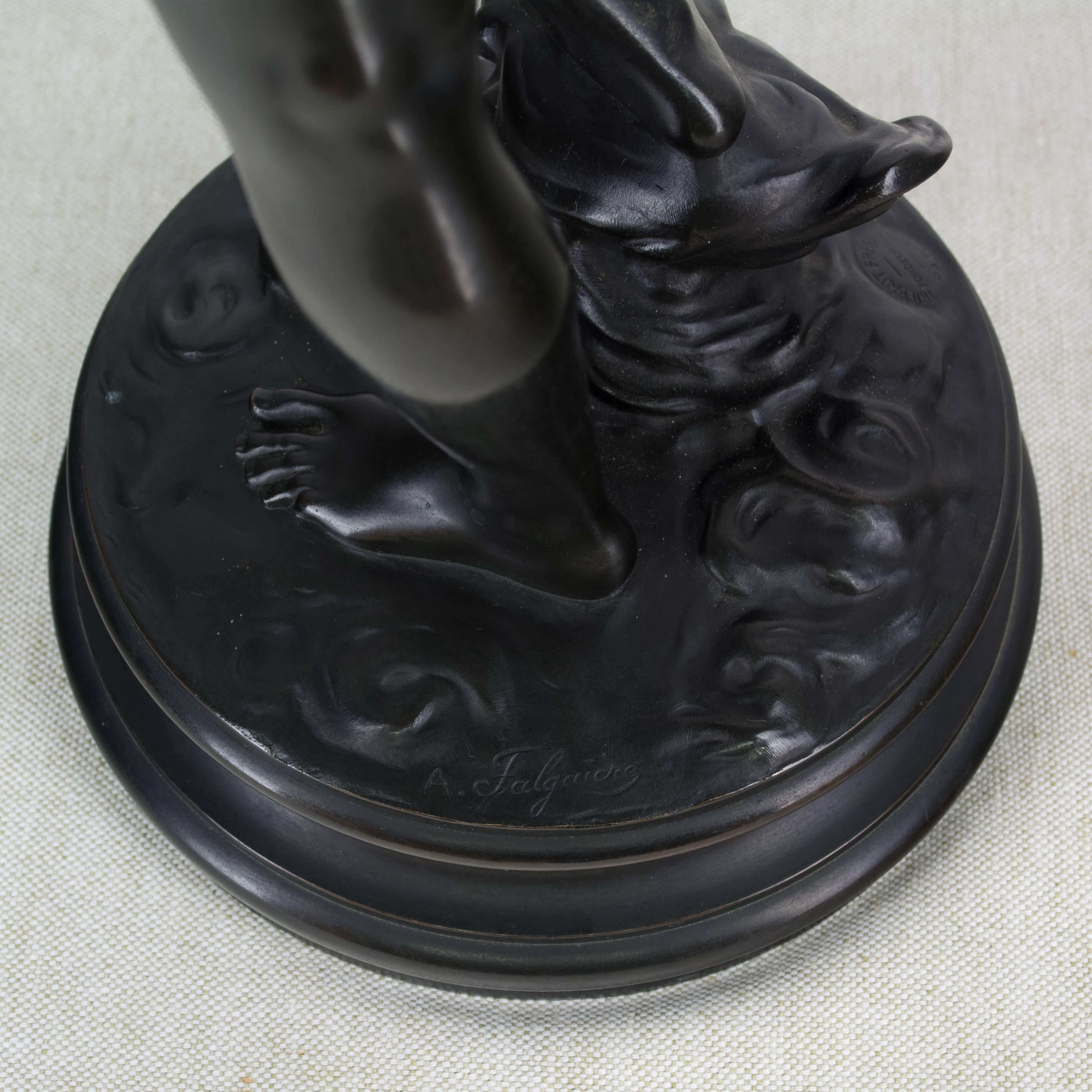 19th Century Bronze of Diana the Huntress 5