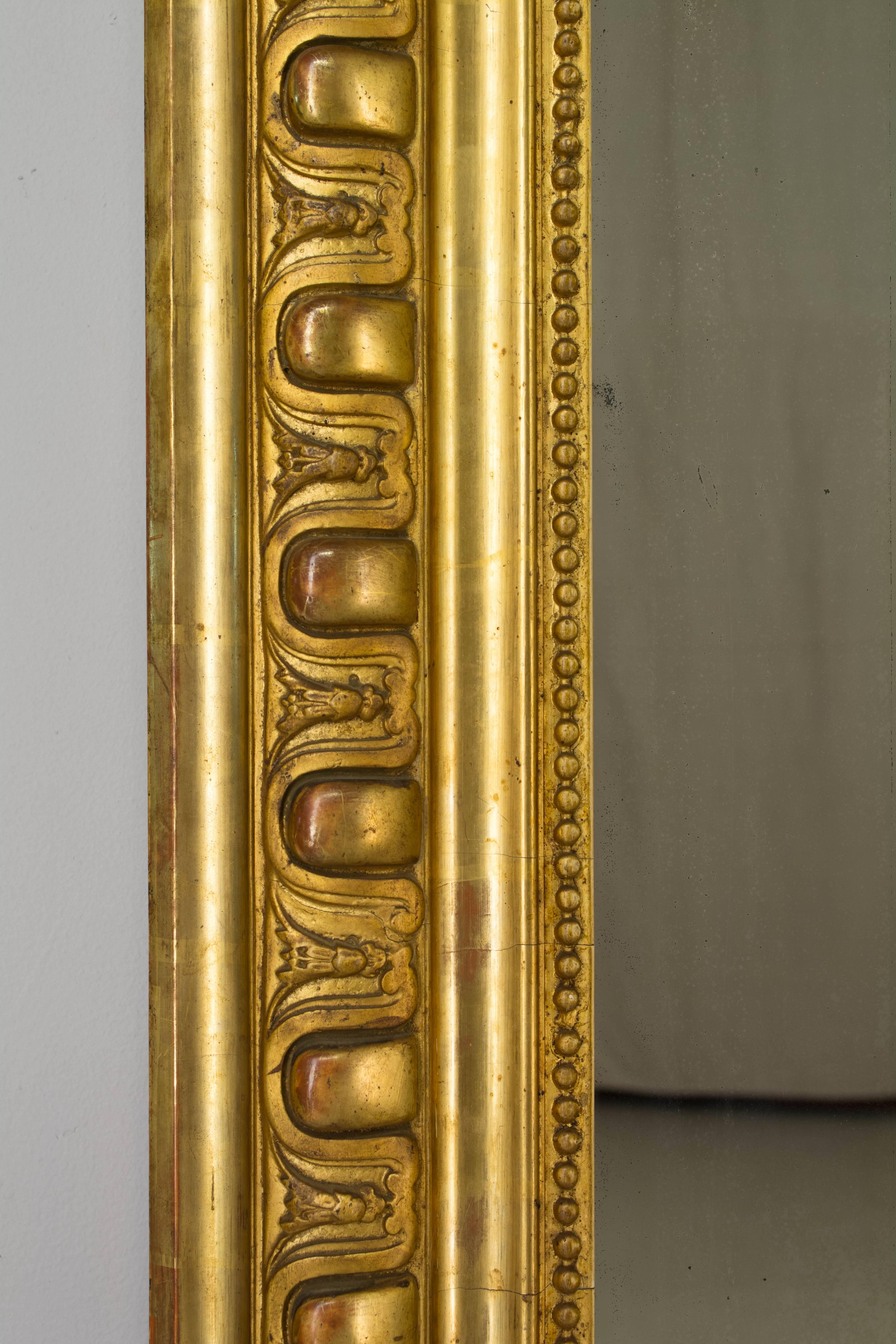 19th Century Louis-Philippe Gilded Mirror 1