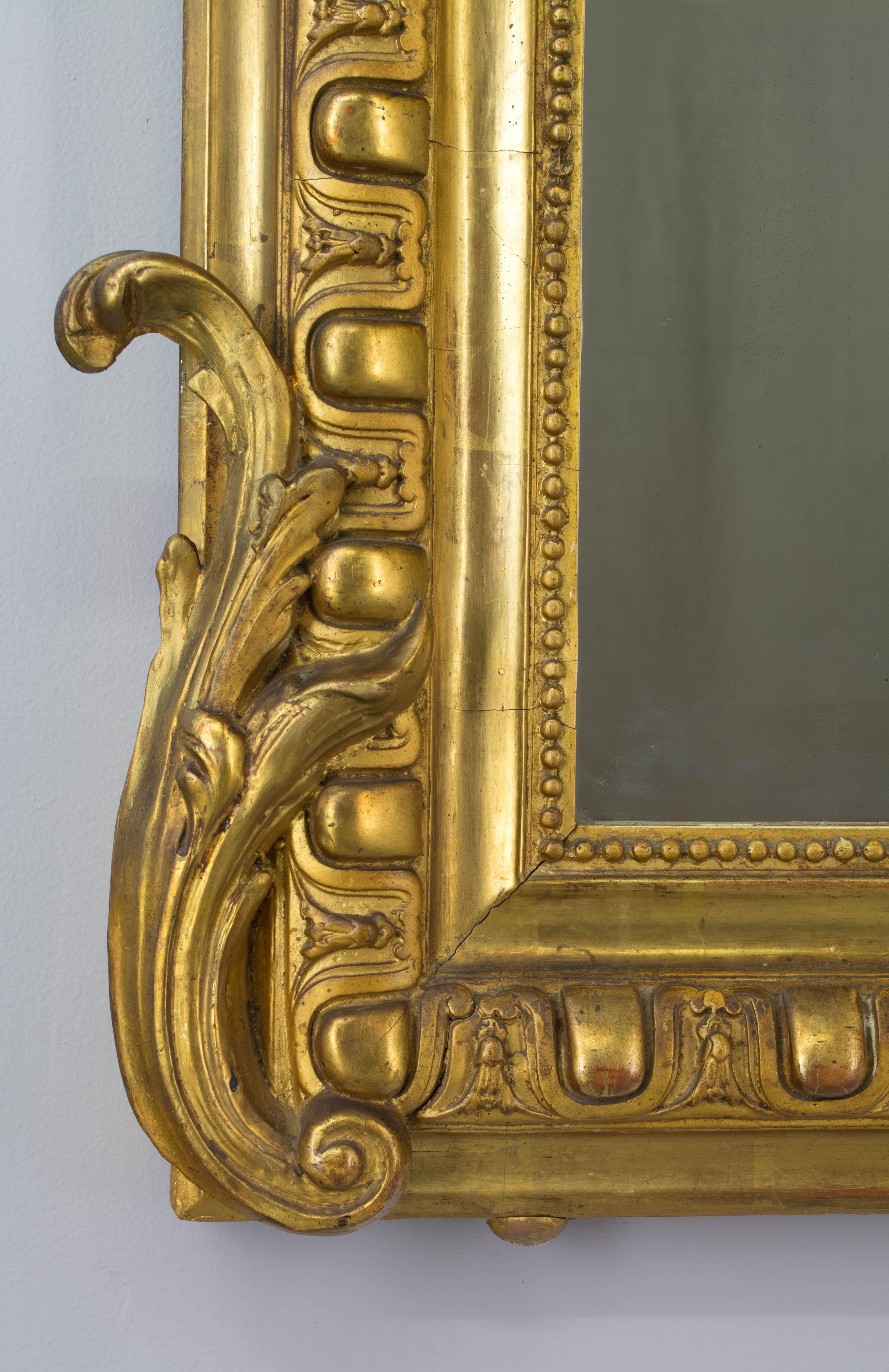 19th Century Louis-Philippe Gilded Mirror 2