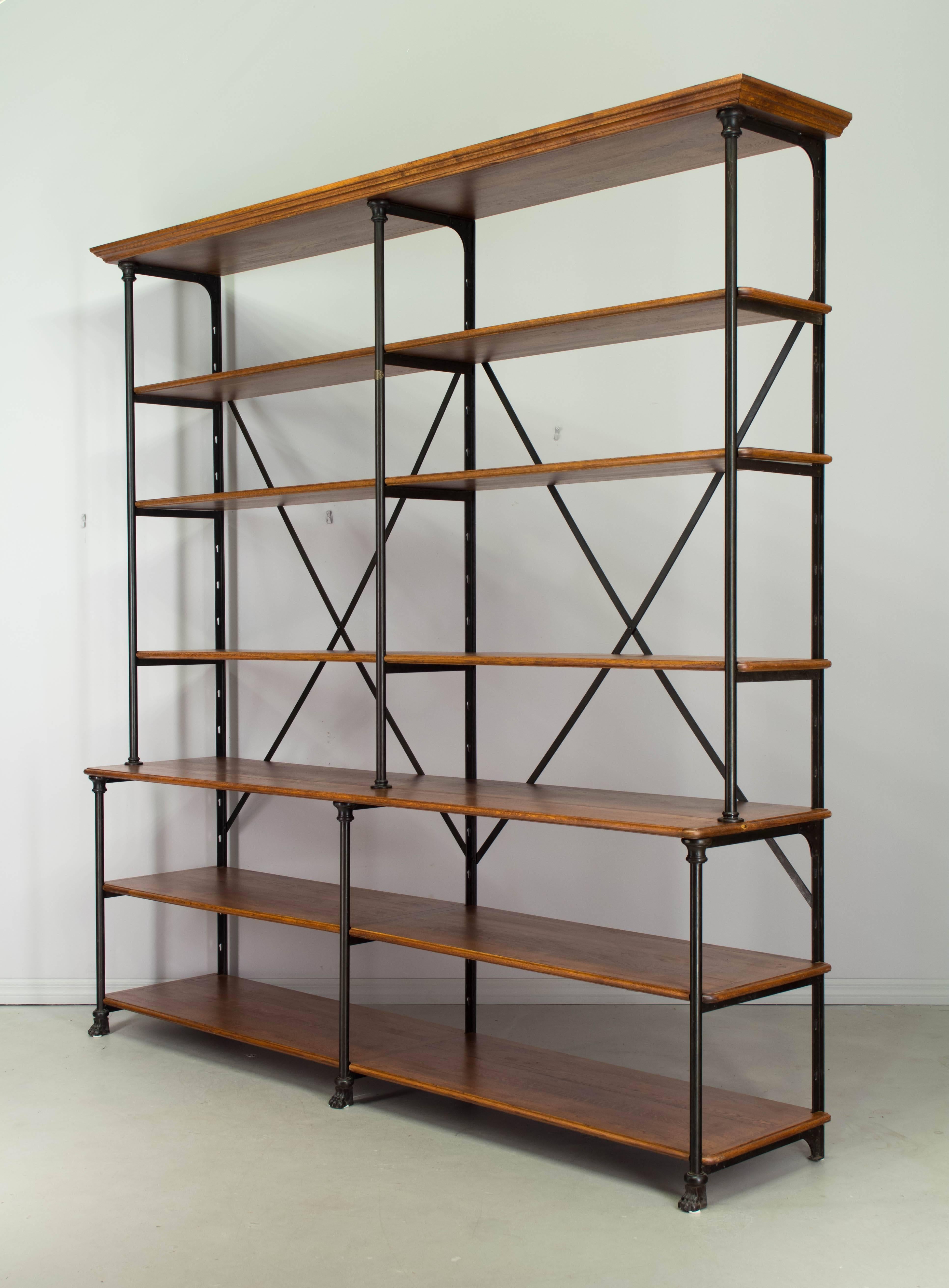 French 20th Century Parisian Industrial Shelving 