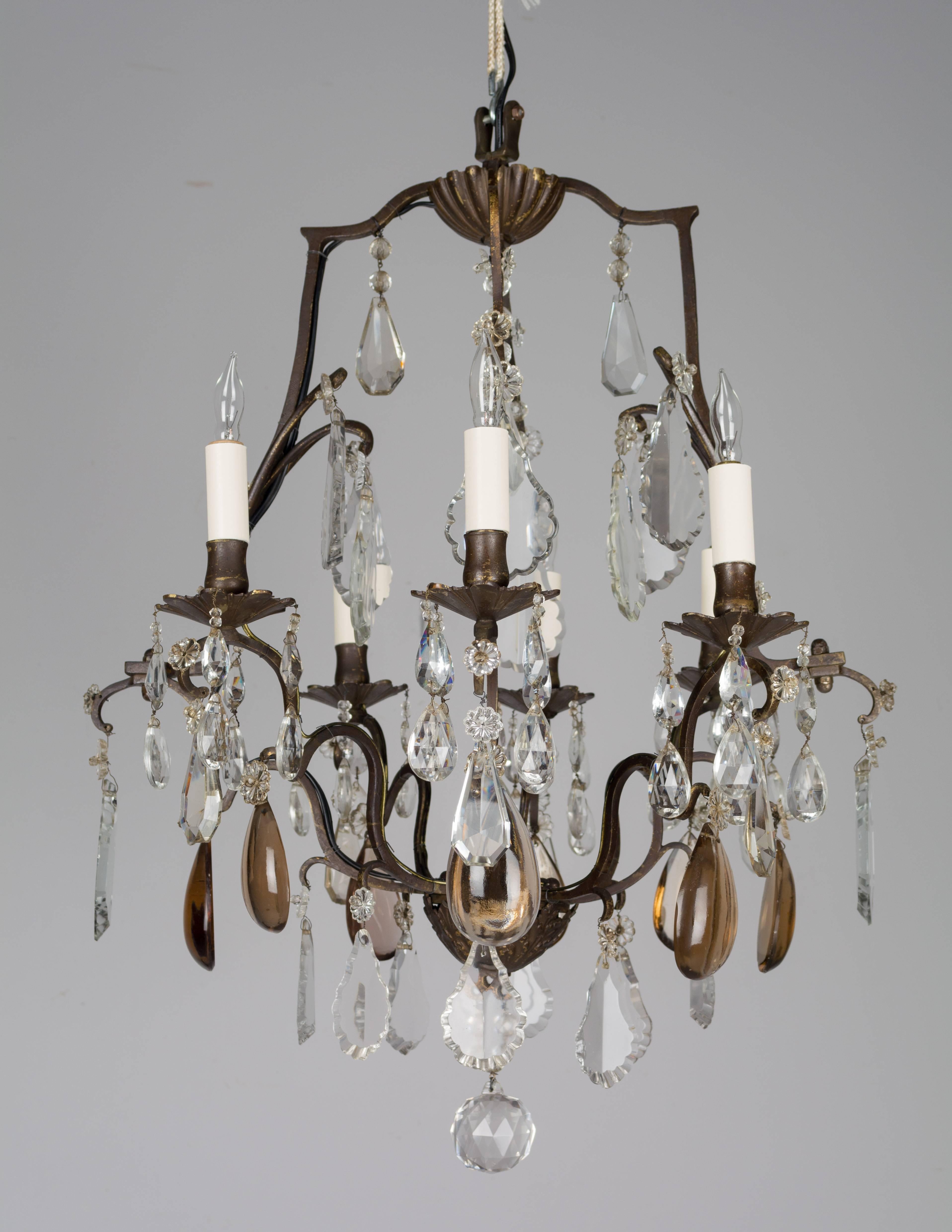 french crystal chandeliers