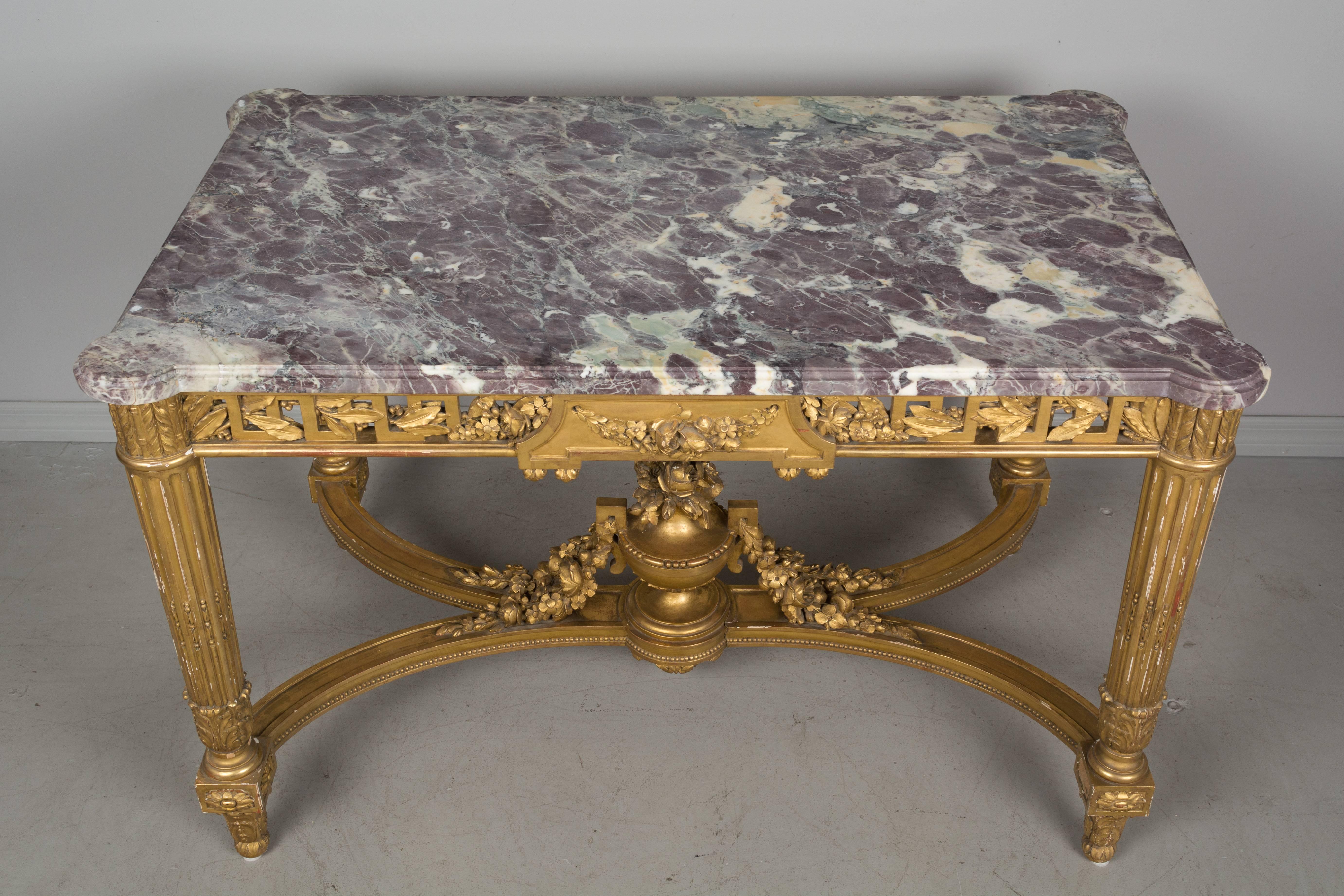 19th Century Louis XVI Style Center Table 3