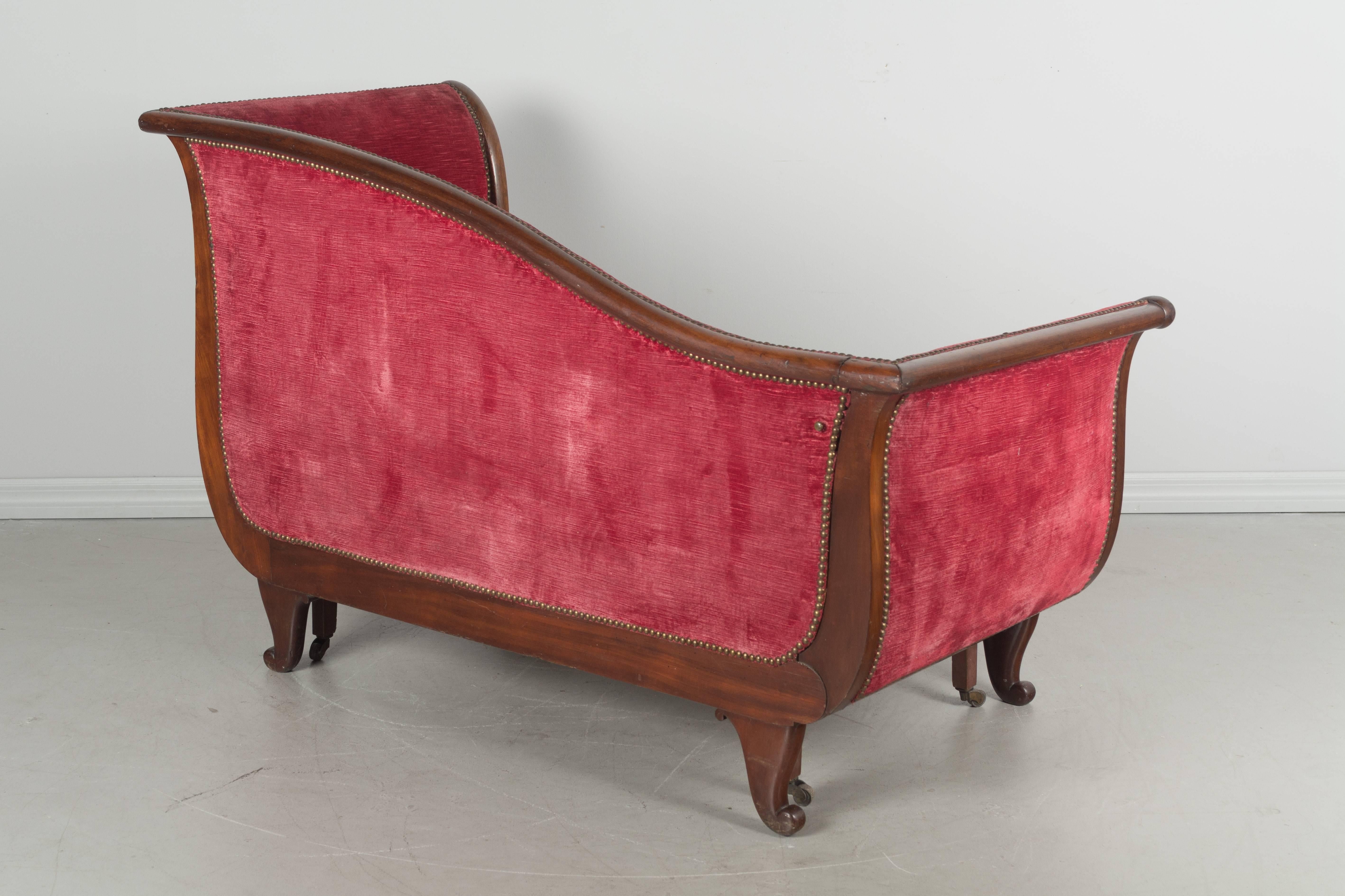 19th Century French Empire Style Settee 2
