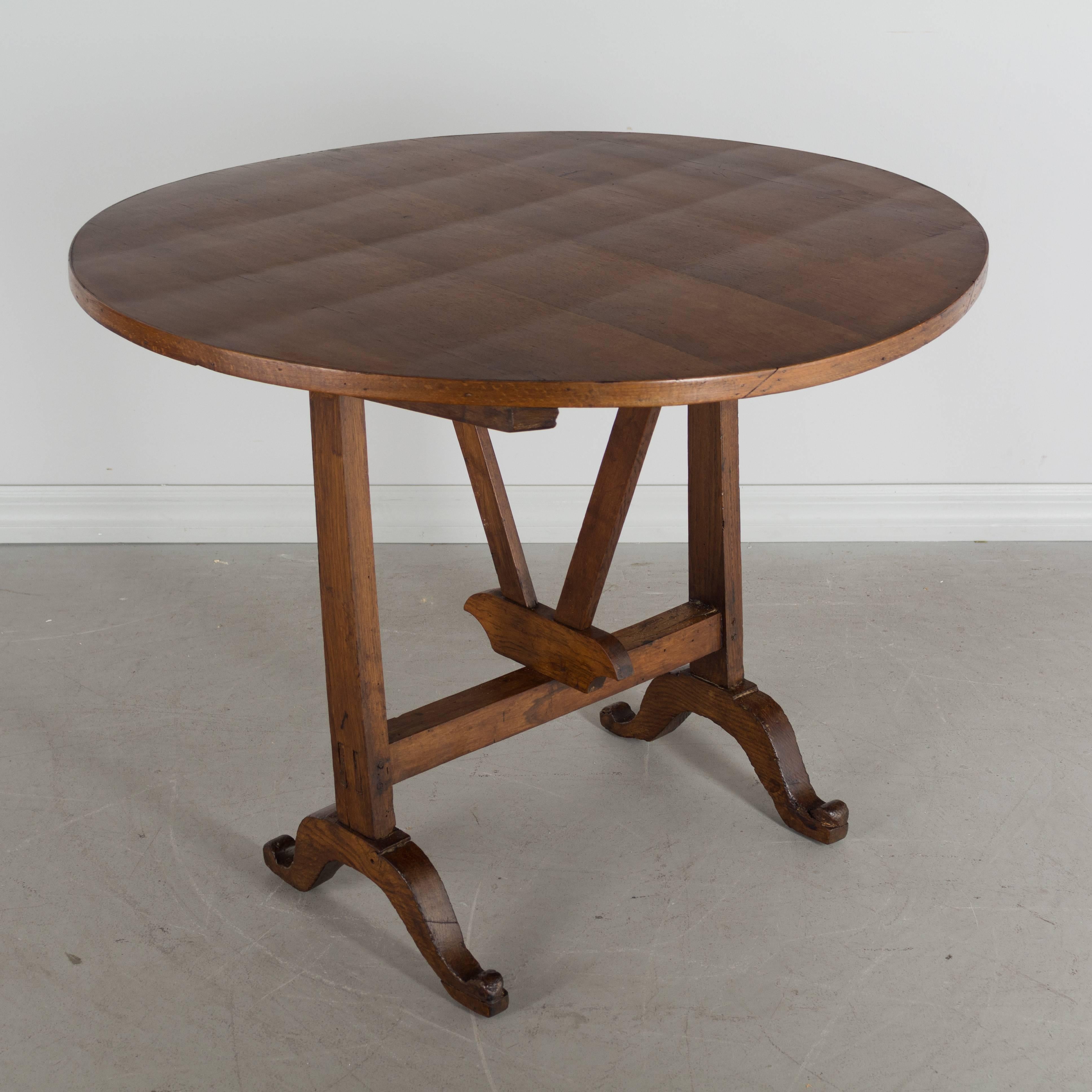 19th Century French Tilt-Top Table 1