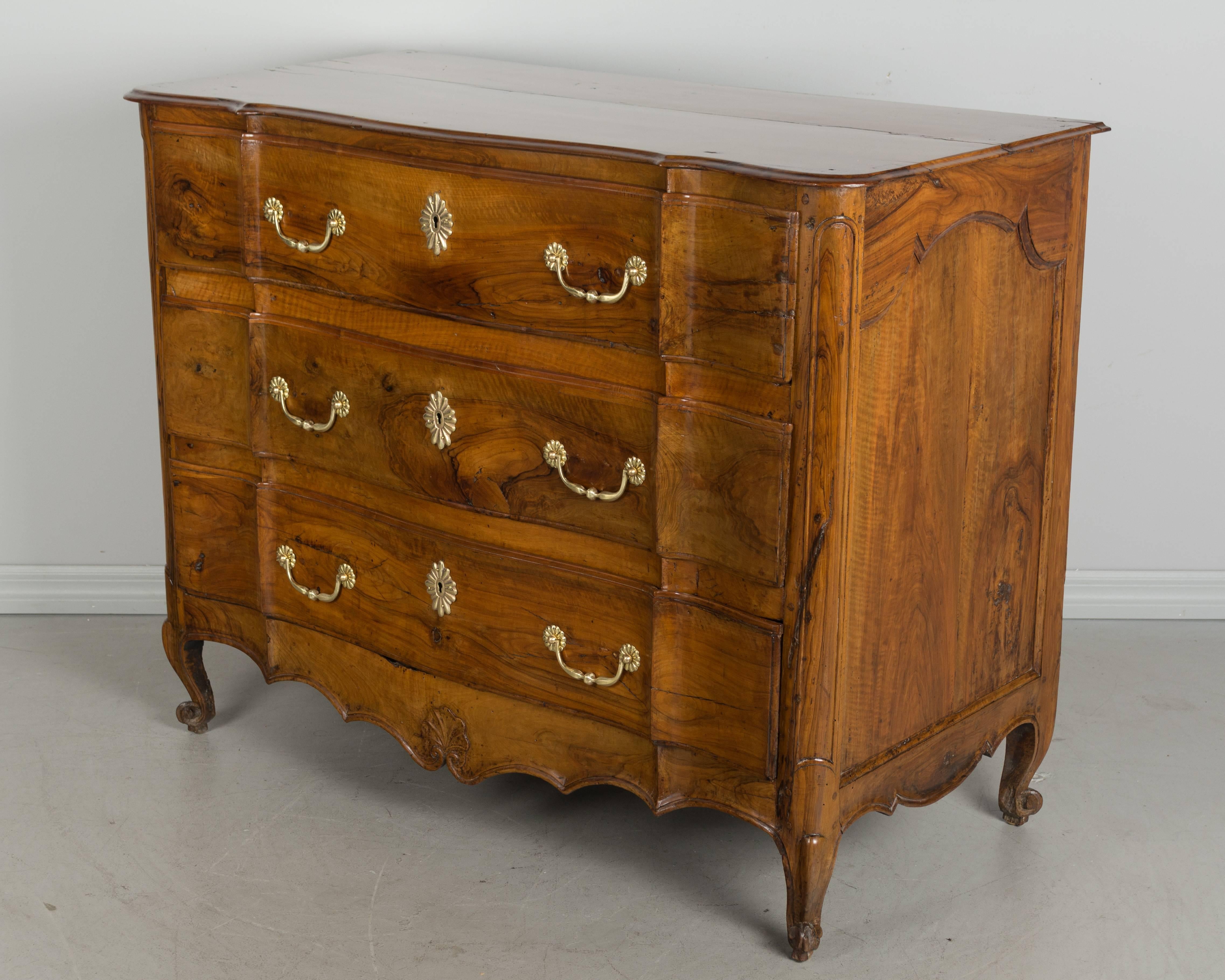 18th Century Louis XVI Olive Wood Commode 2