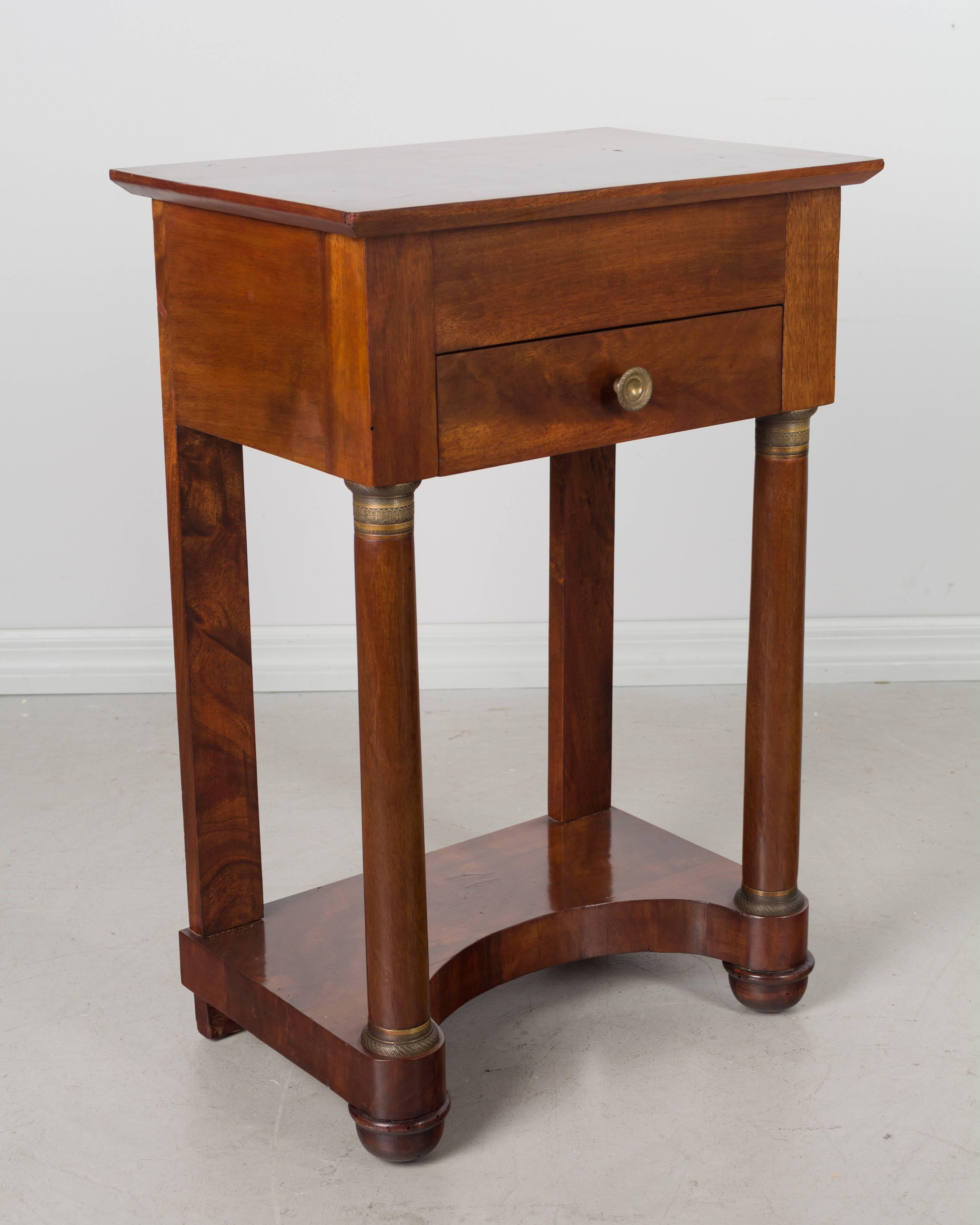 19th Century, French Empire Side Table In Good Condition In Winter Park, FL