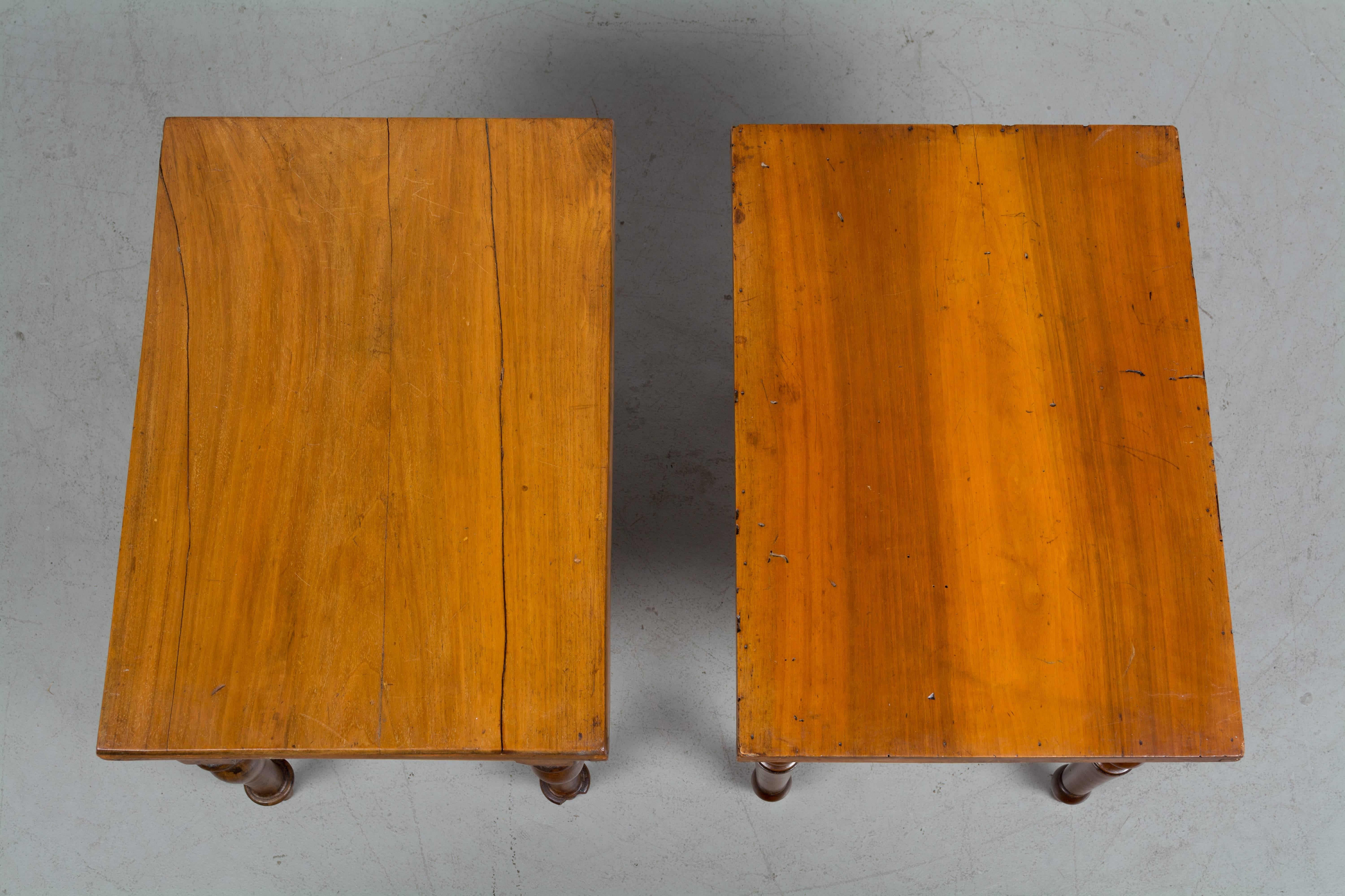 Pair of Small French Tables 3