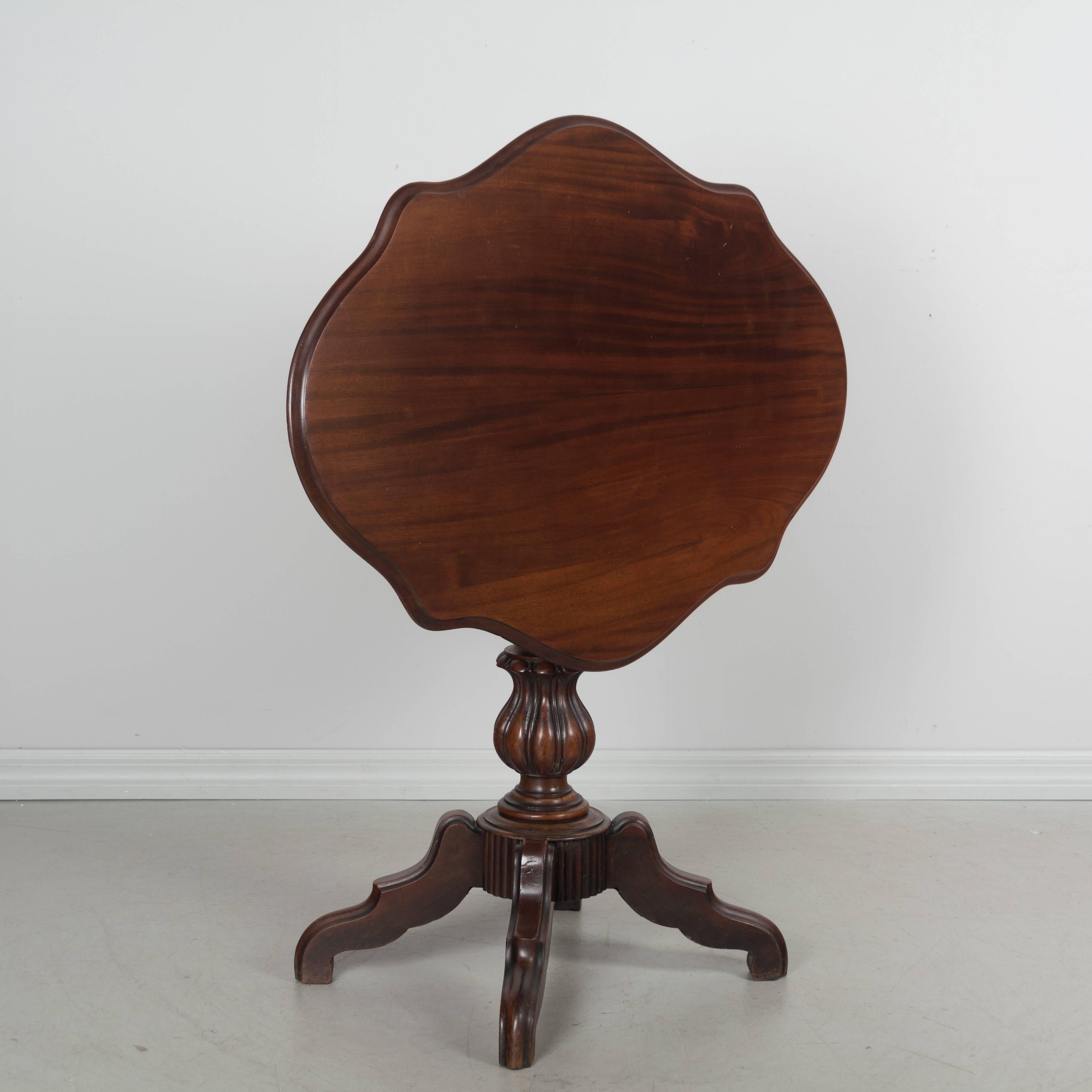 Louis Philippe 19th Century, French Gueridon or Tilt-Top Table