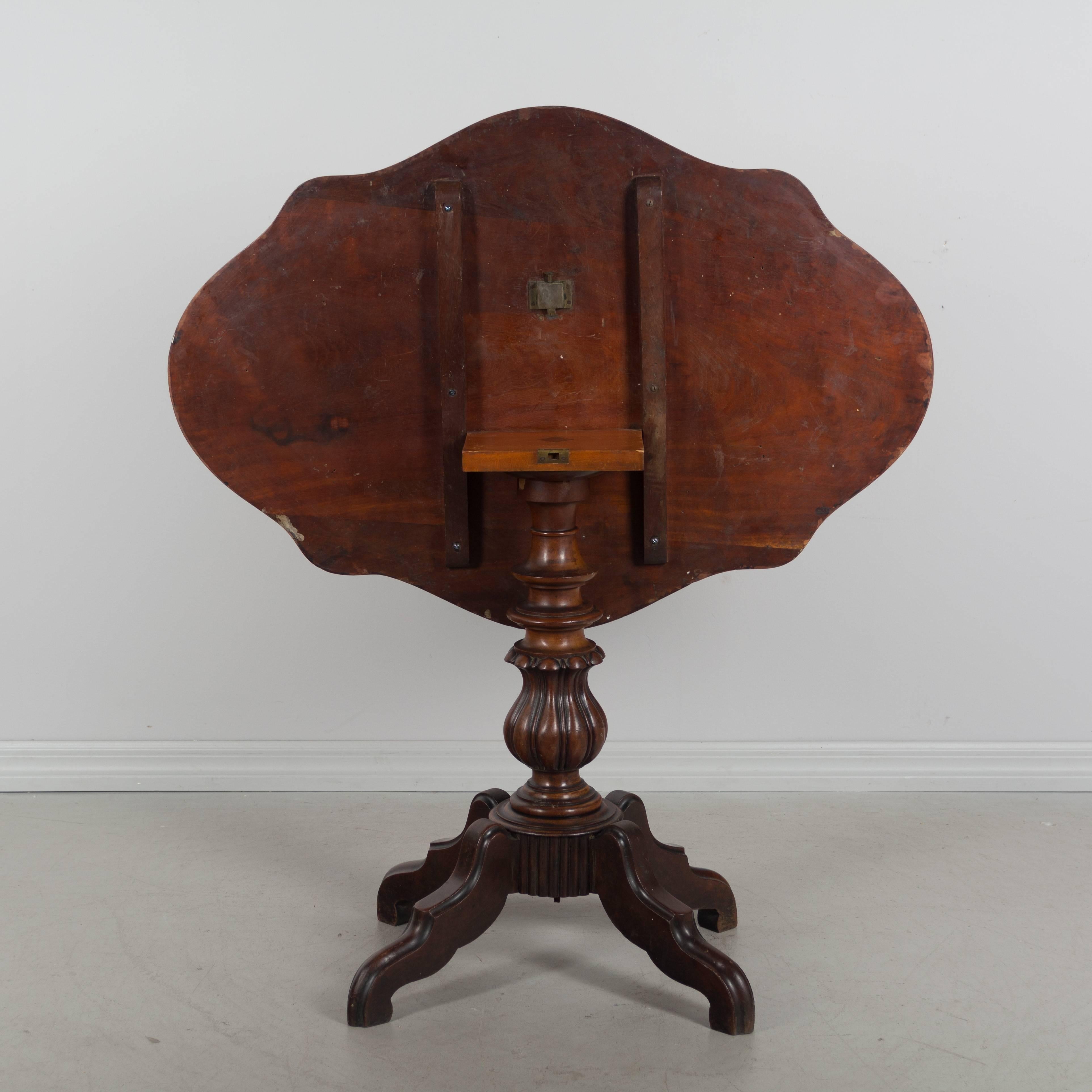 19th Century, French Gueridon or Tilt-Top Table 3