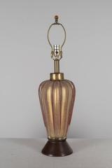 Lámpara de cristal de Murano Seguso Mid Century