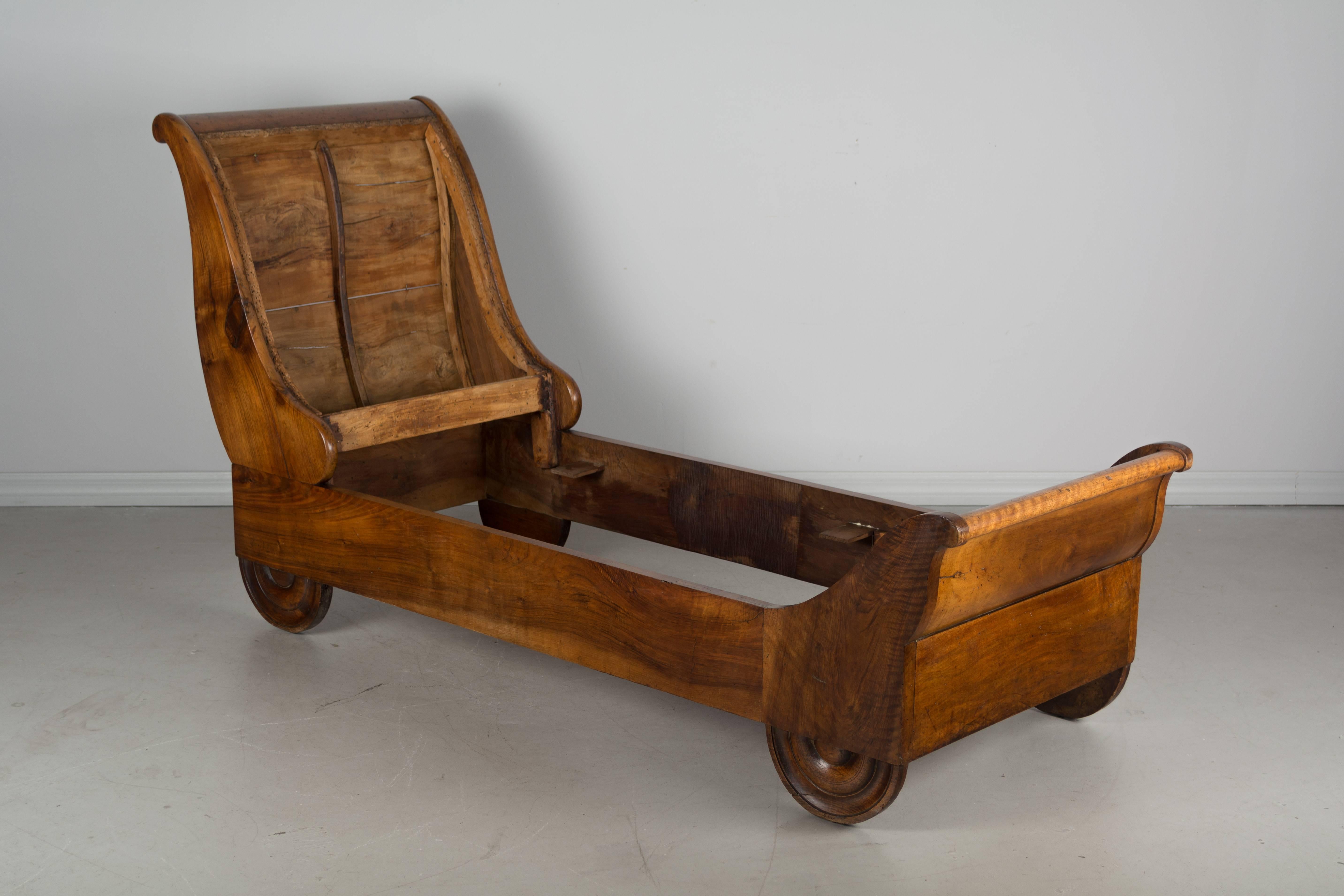 19th Century Louis Philippe Récamier or Daybed 5