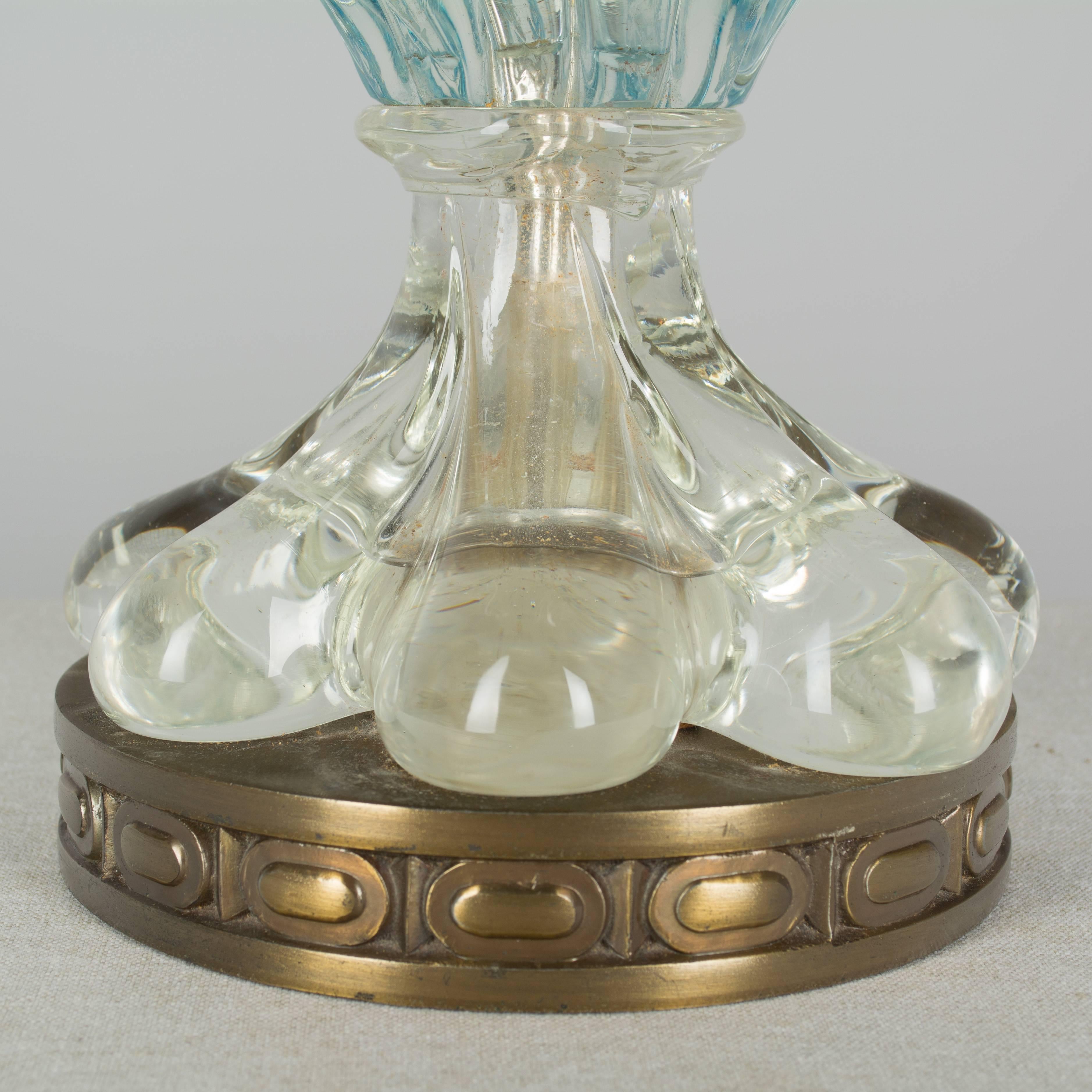 20th Century Mid-Century Murano Glass Lamp