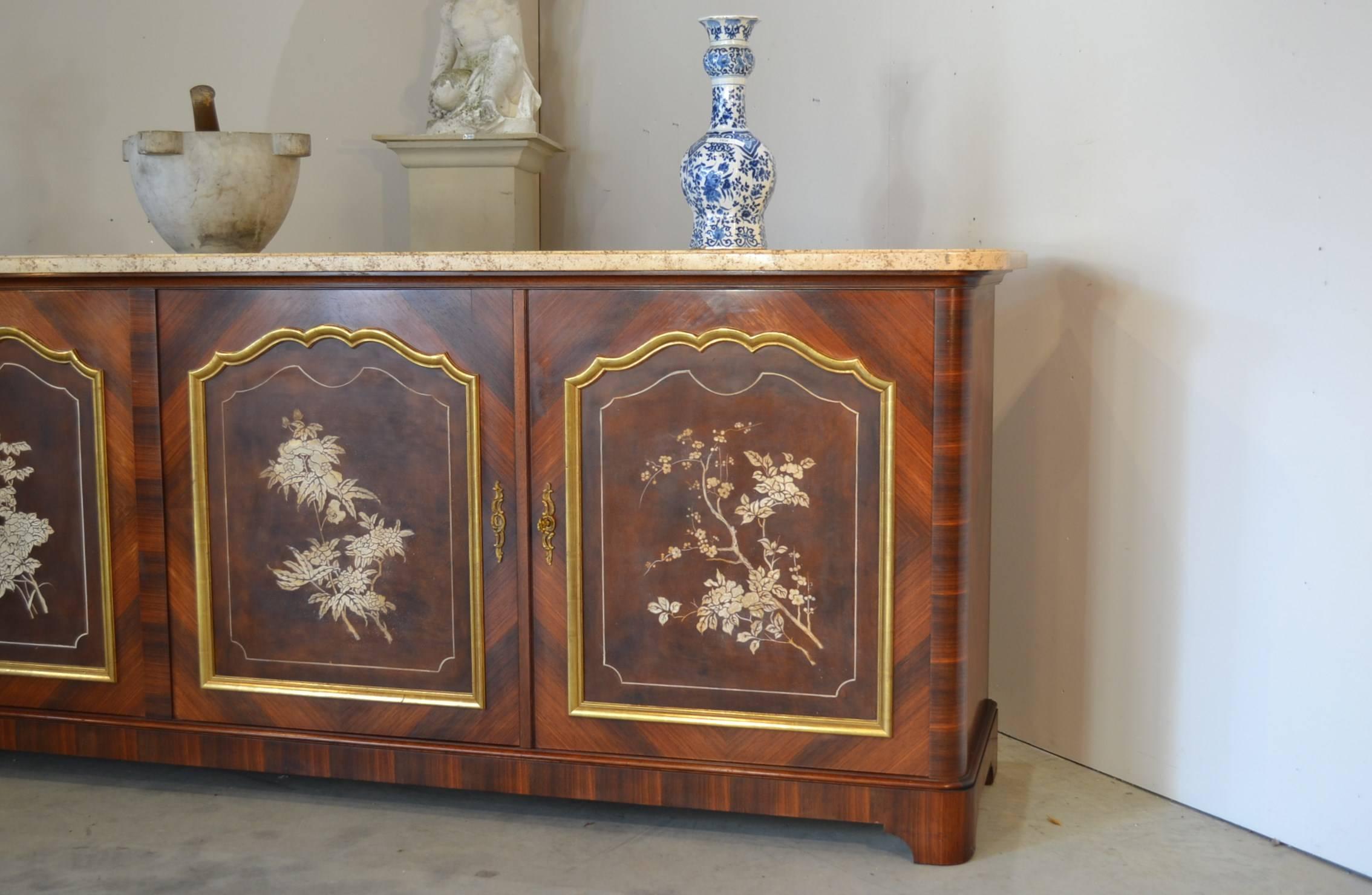 French Maison Jansen Enfilade or Sideboard