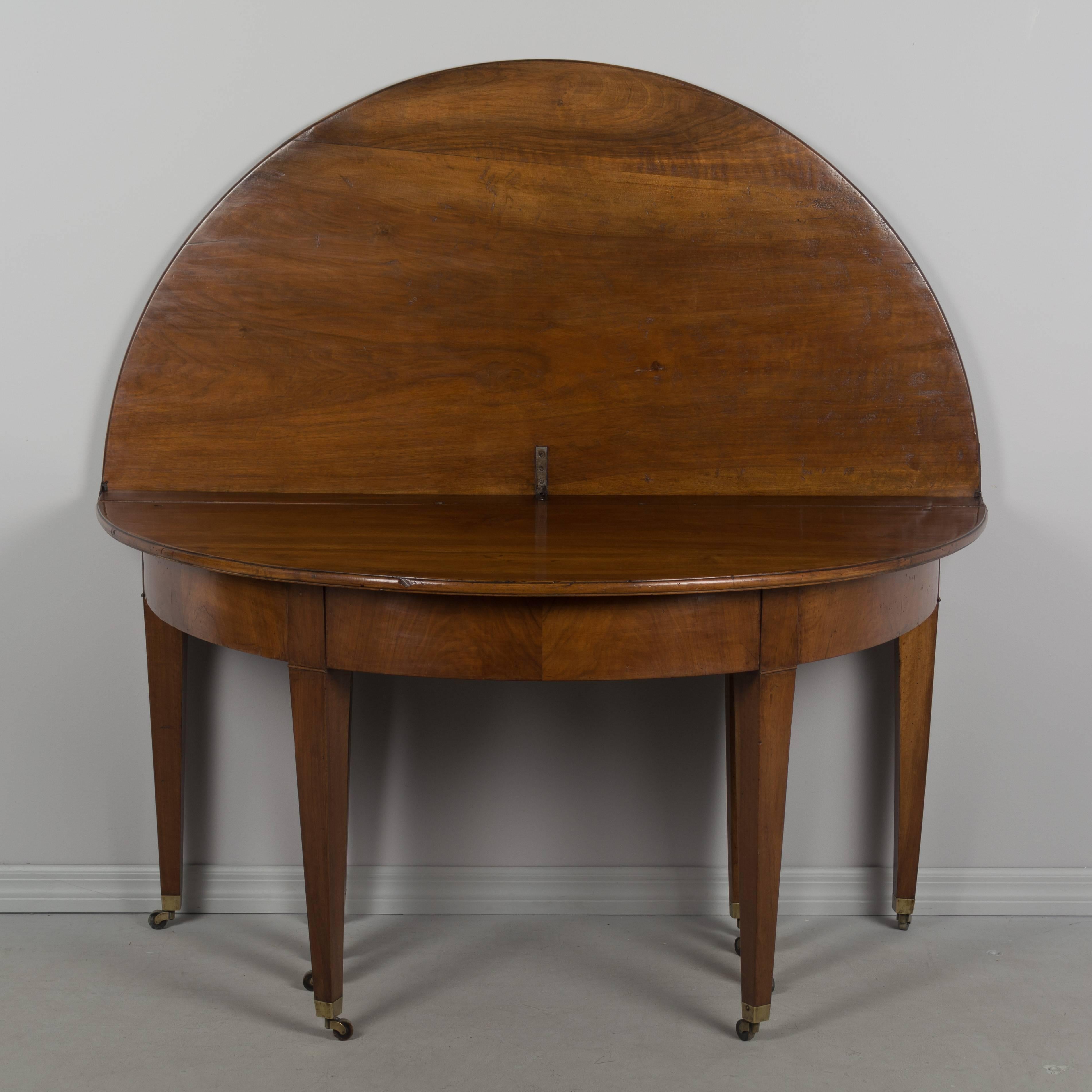 19th Century French Directoire Dining Extension Table 5