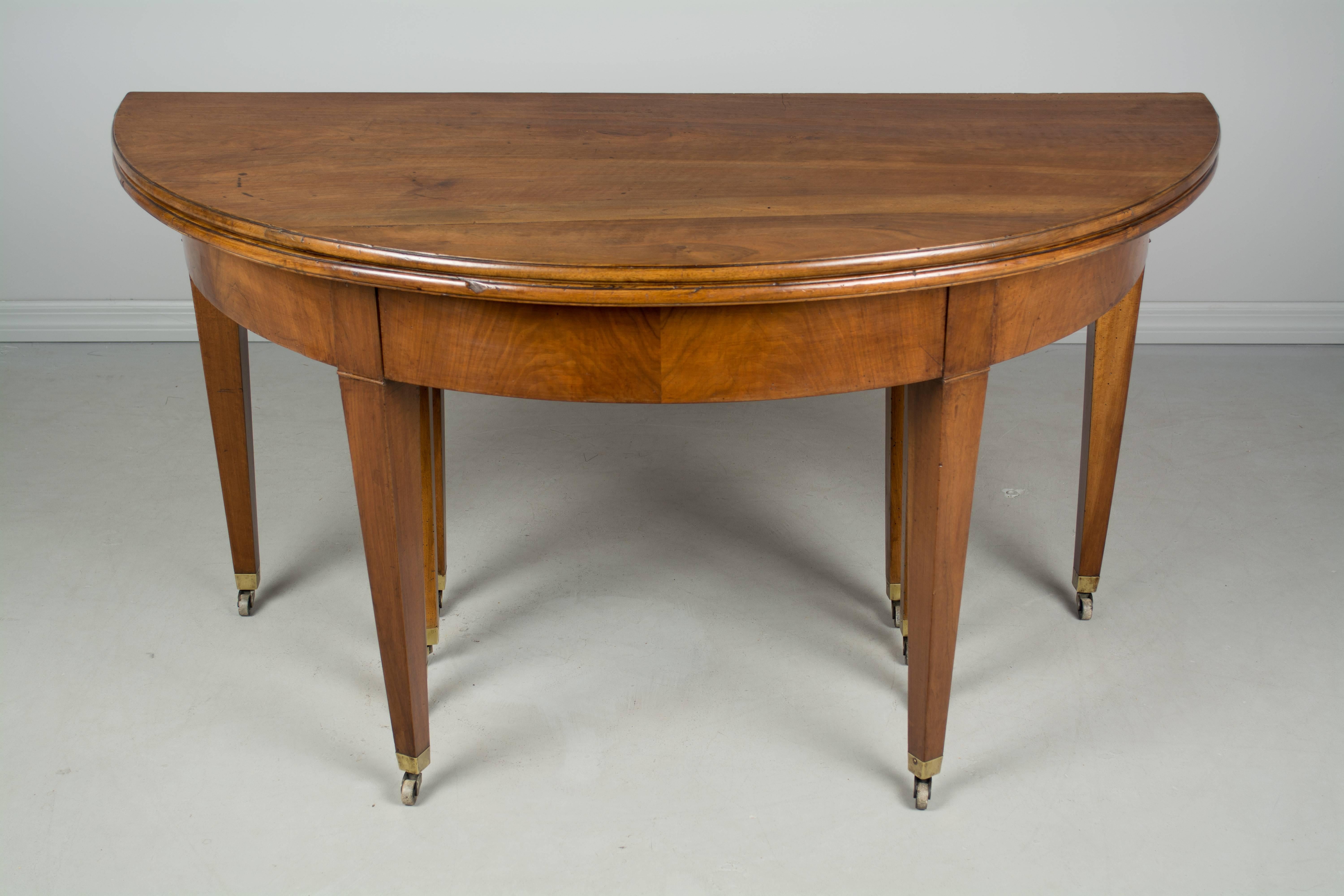 19th Century French Directoire Dining Extension Table 4