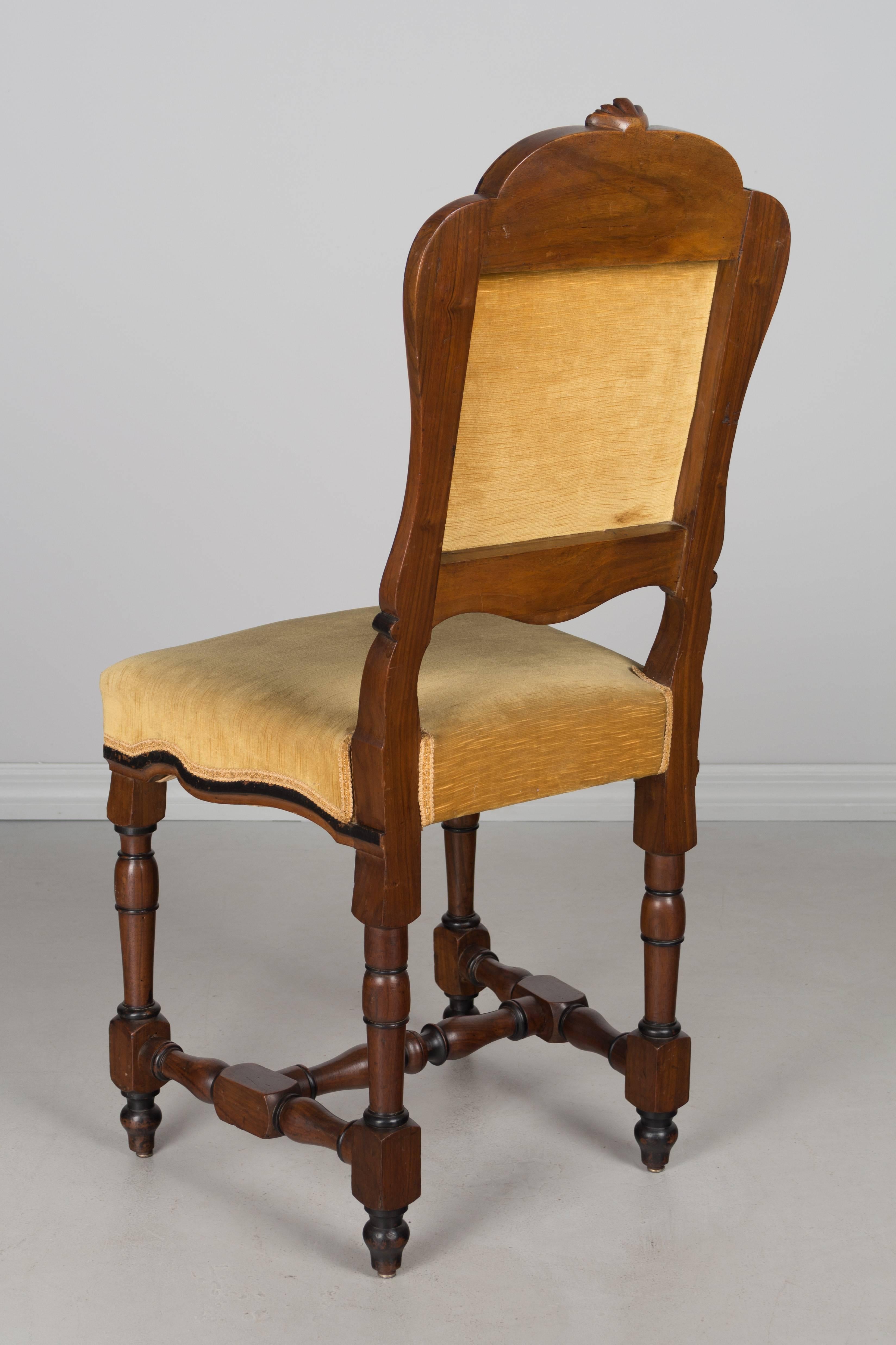 Set of 12, 19th Century Italian Dining Chairs 1