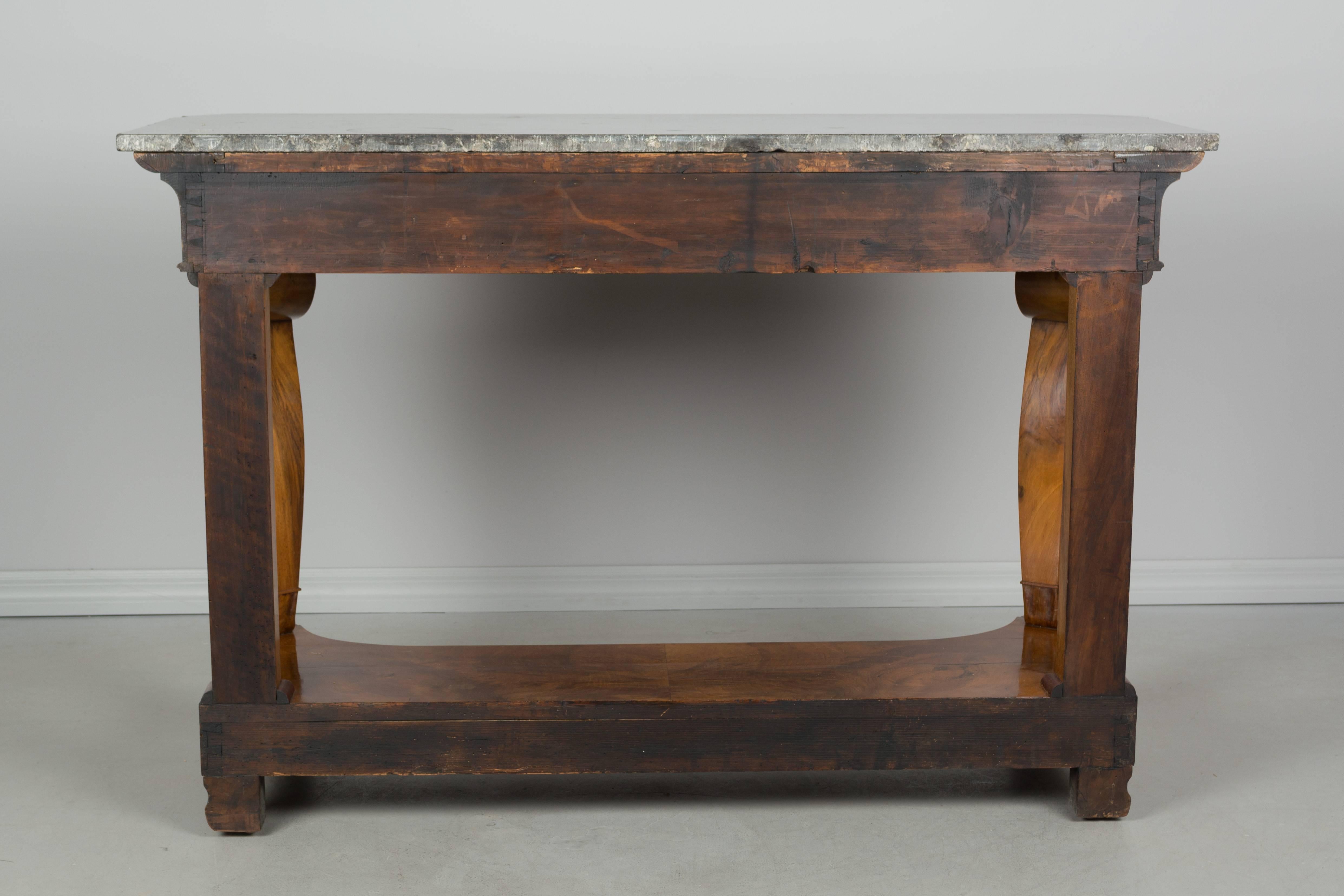 19th Century French Restauration Period Console 6