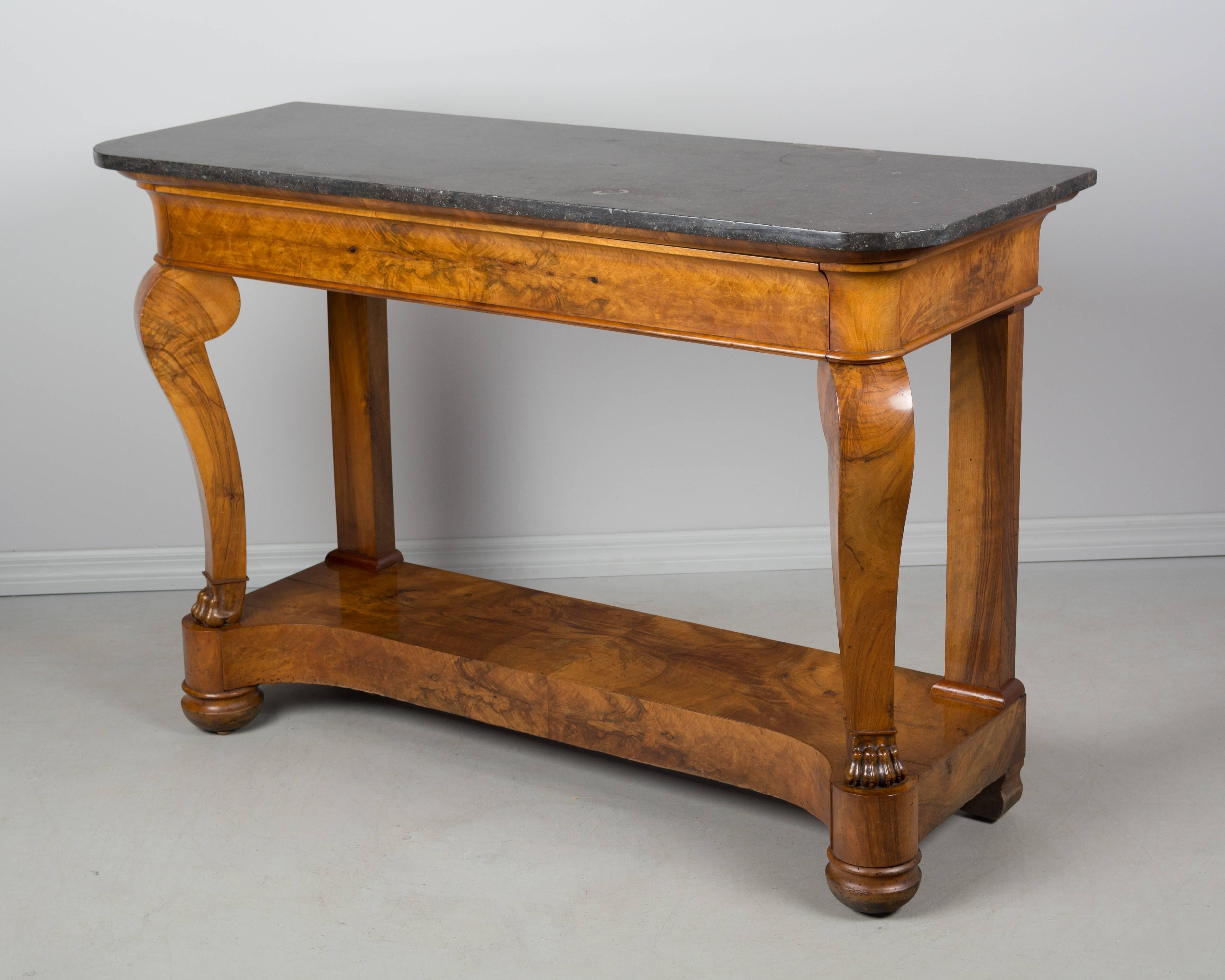 19th Century French Restauration Period Console 1