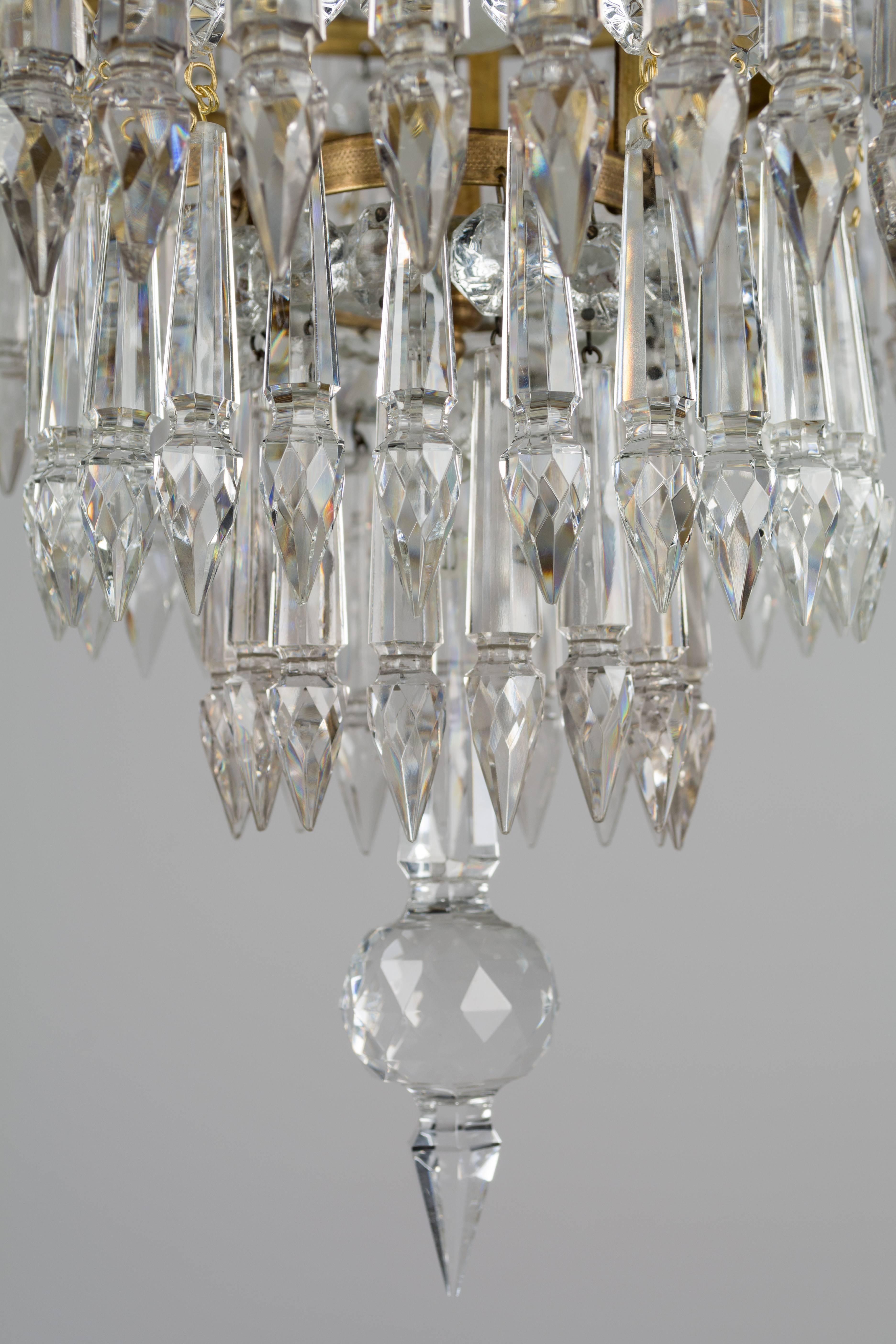French Empire Style Crystal Chandelier 2