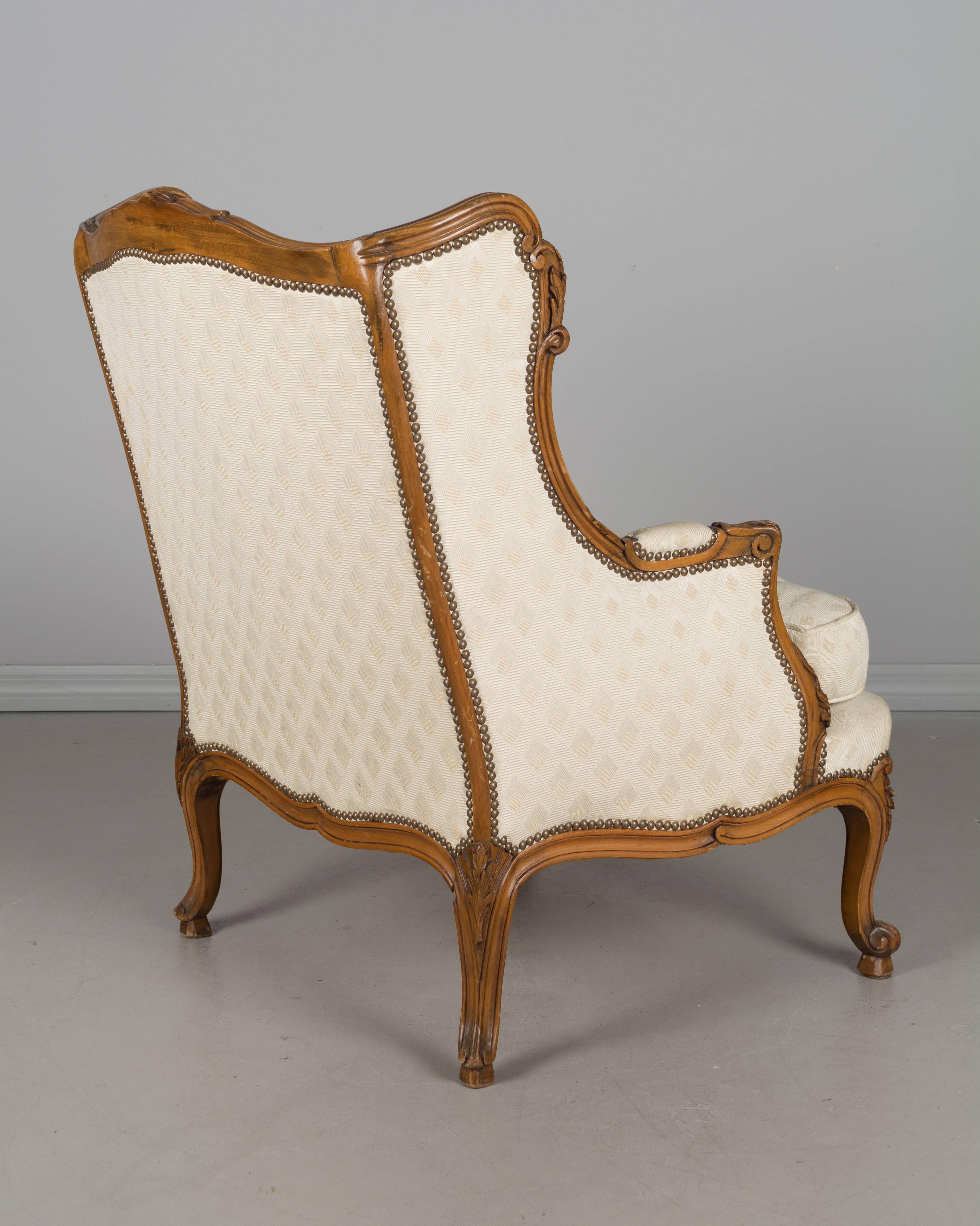 Pair of Louis XV Style French Armchairs 2