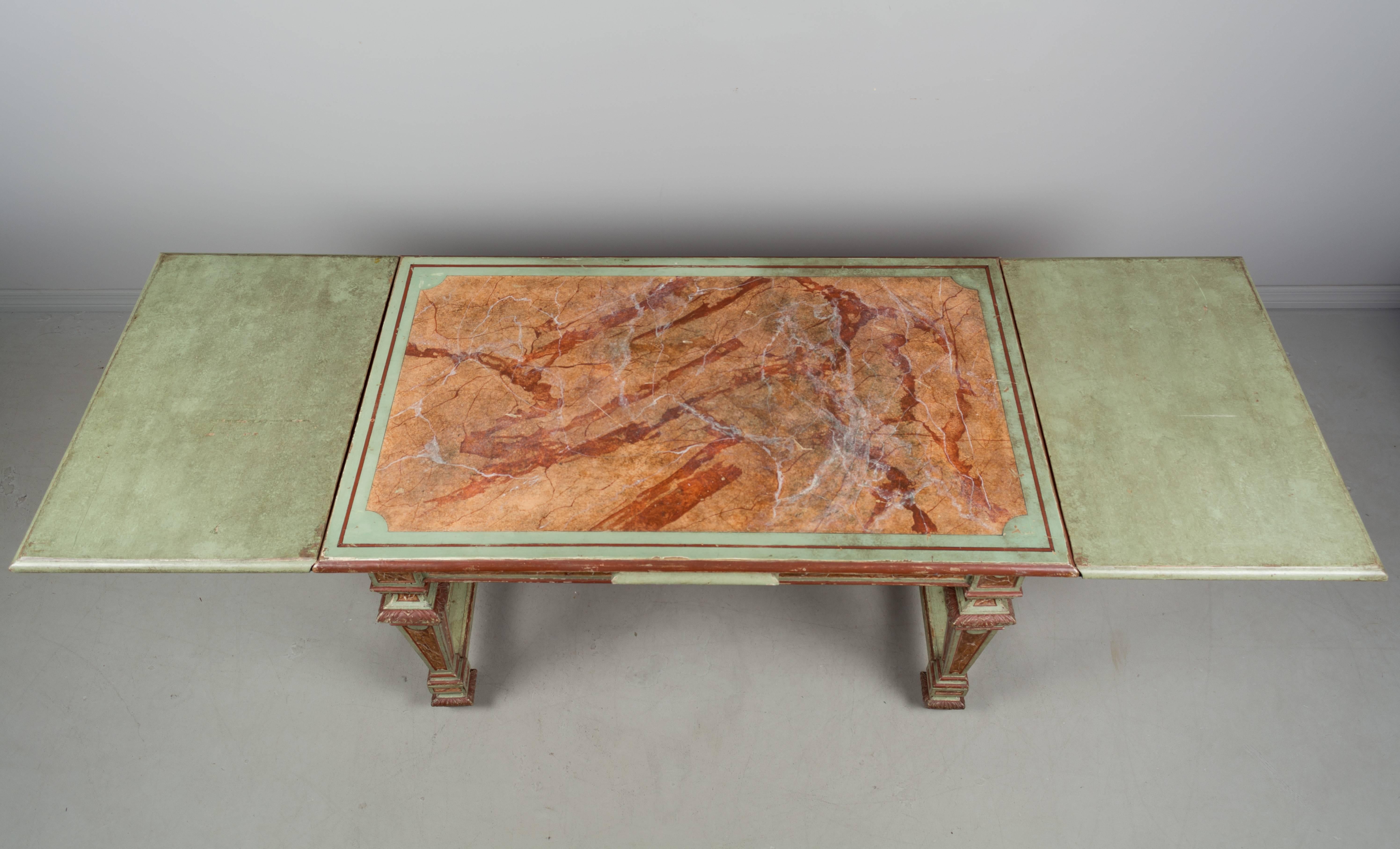 20th Century French Louis XIV Style Extension Table
