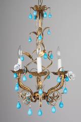 French Tole Chandelier