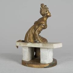 Bronze français de Georges Van der Straeten