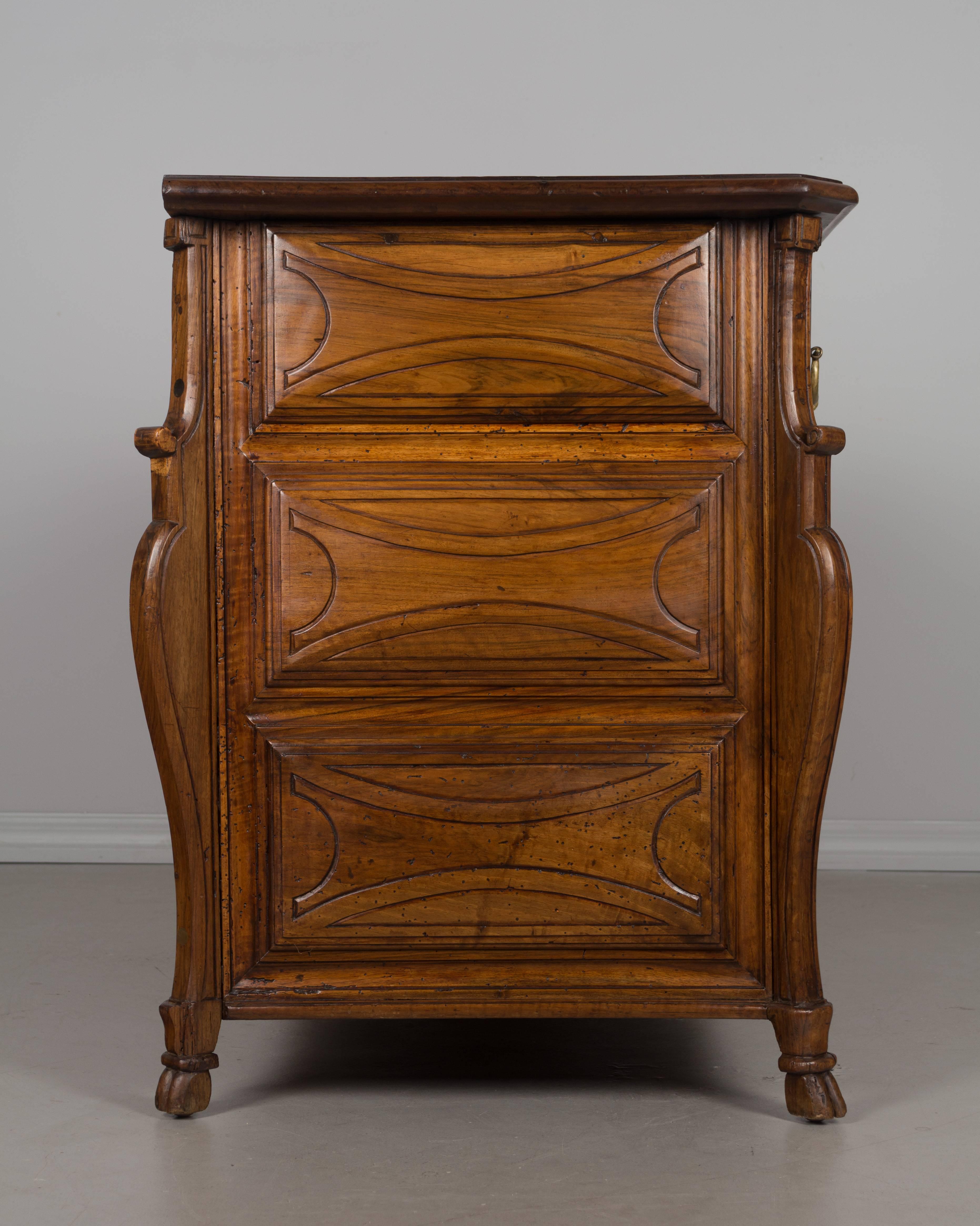 Hand-Carved French Louis XVI Commode or Chest of Drawers